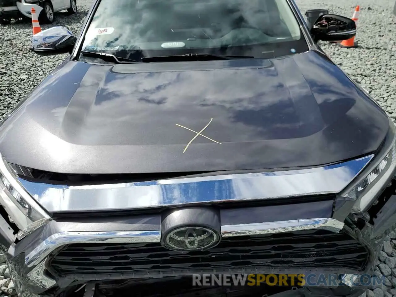 14 fotografías del automóvil dañado JTMW1RFV6KJ005909 TOYOTA RAV4 2019