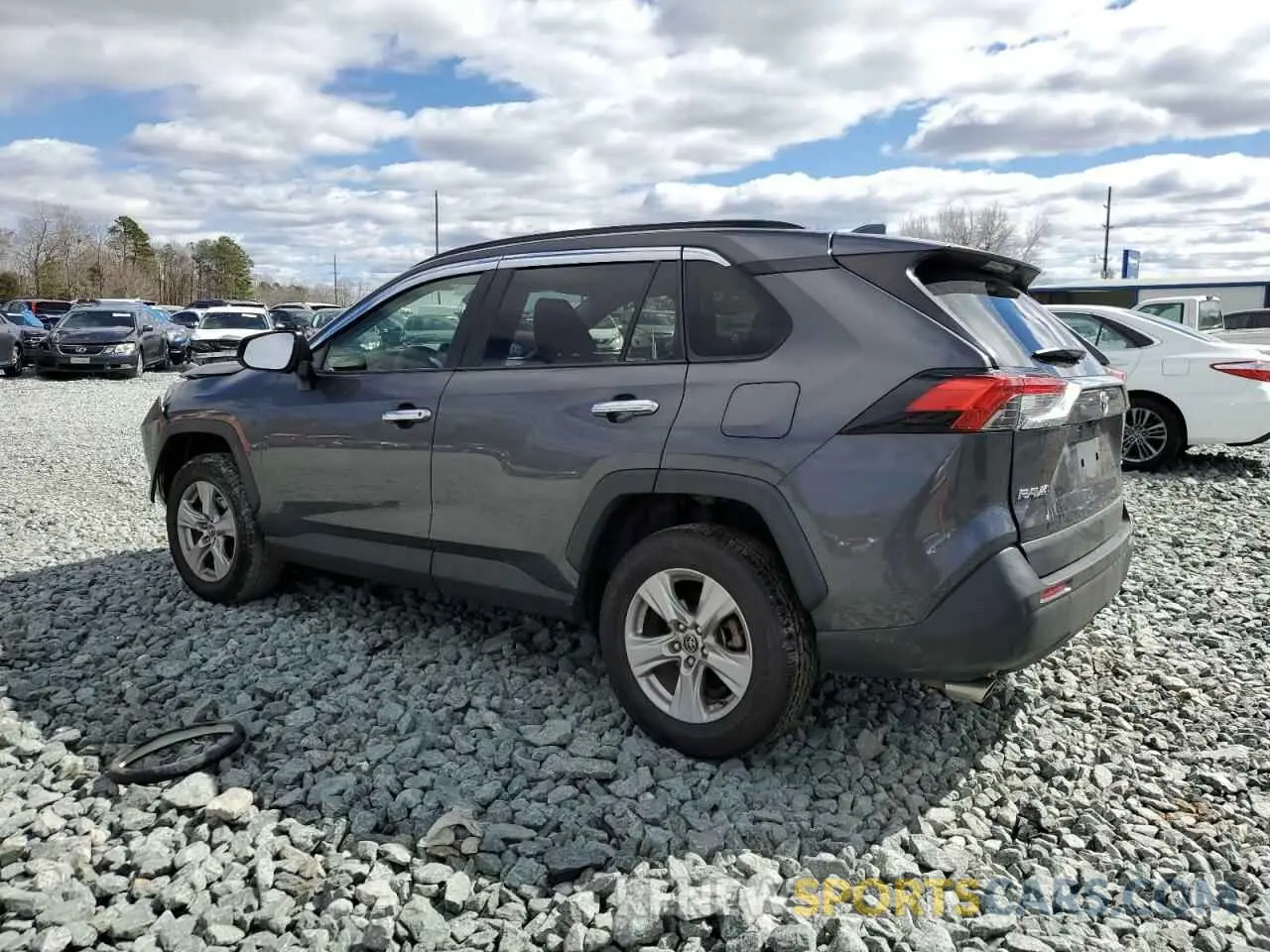 2 fotografías del automóvil dañado JTMW1RFV6KJ005909 TOYOTA RAV4 2019