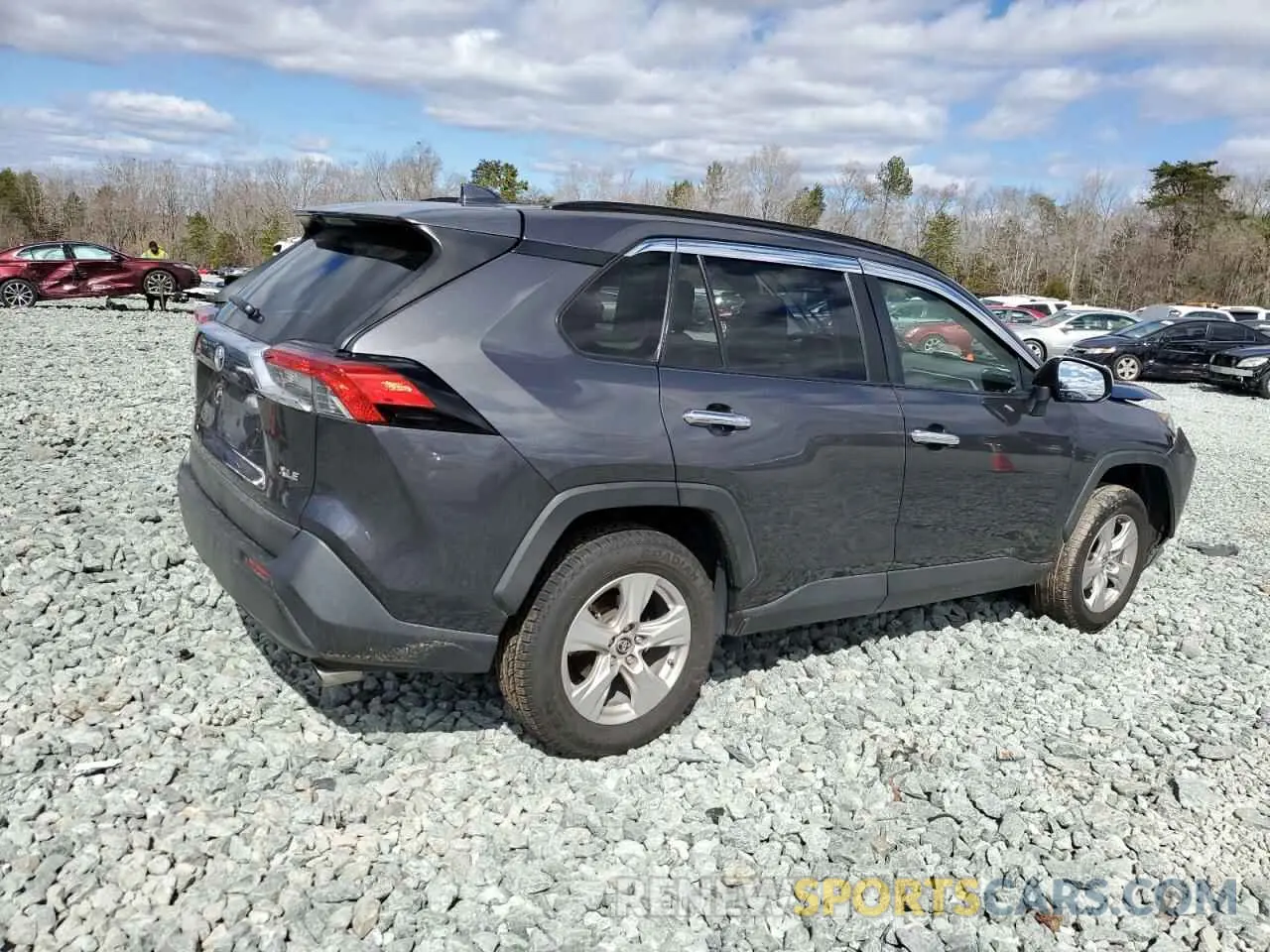 3 fotografías del automóvil dañado JTMW1RFV6KJ005909 TOYOTA RAV4 2019