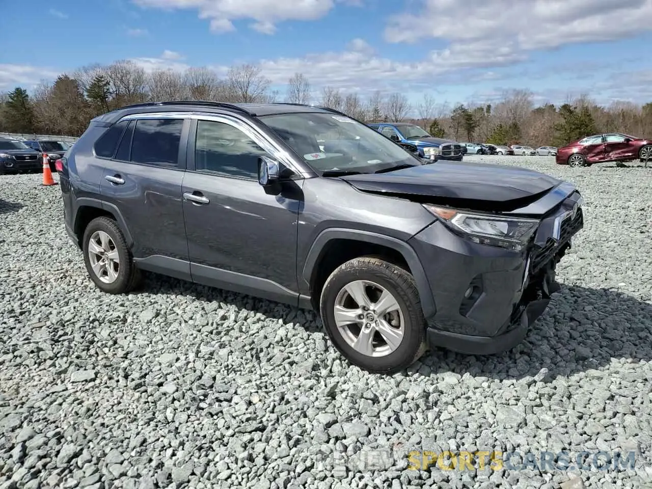 4 fotografías del automóvil dañado JTMW1RFV6KJ005909 TOYOTA RAV4 2019