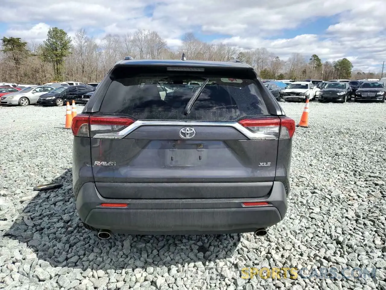 6 fotografías del automóvil dañado JTMW1RFV6KJ005909 TOYOTA RAV4 2019