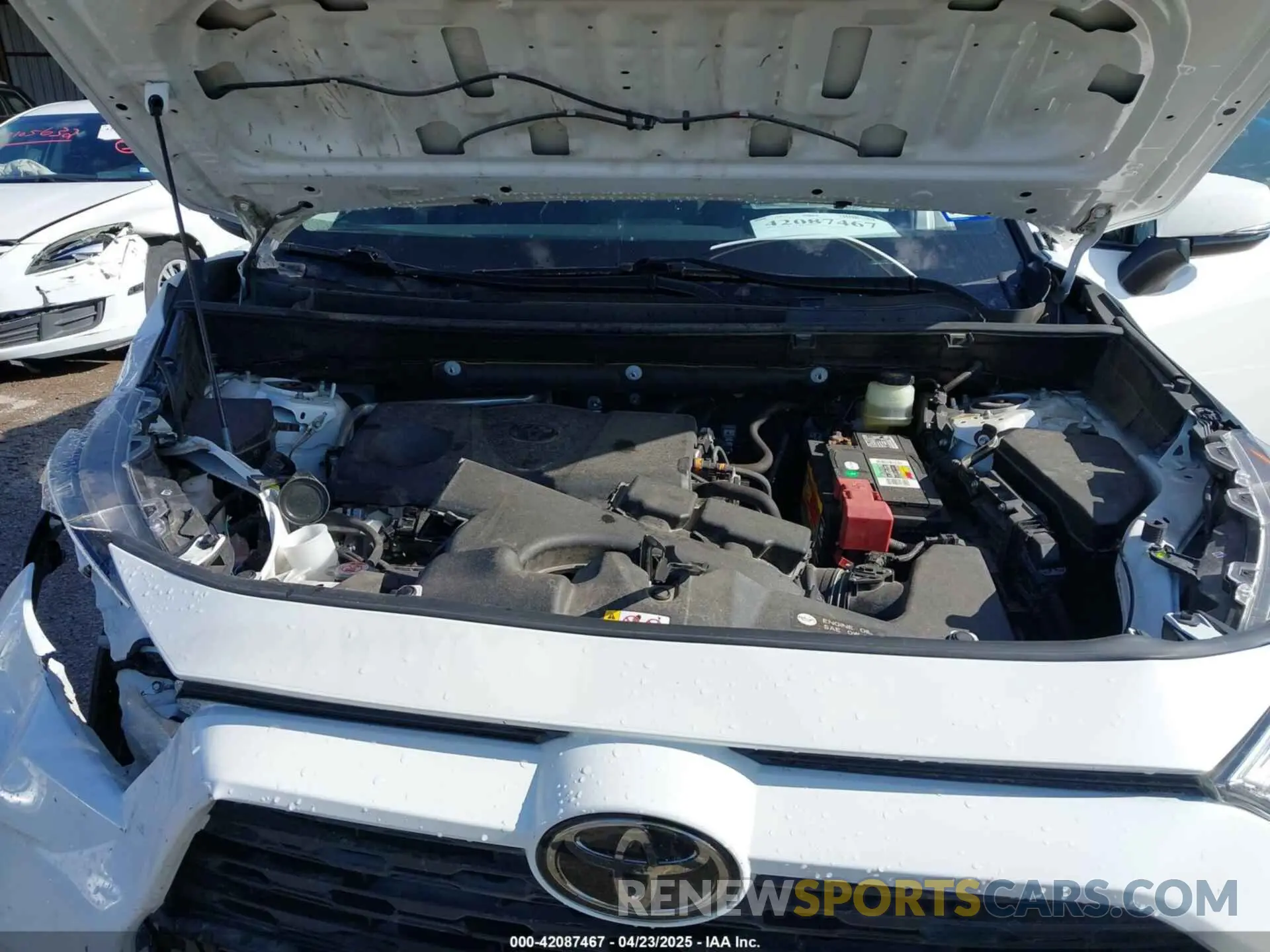 10 fotografías del automóvil dañado JTMW1RFV7KD029361 TOYOTA RAV4 2019