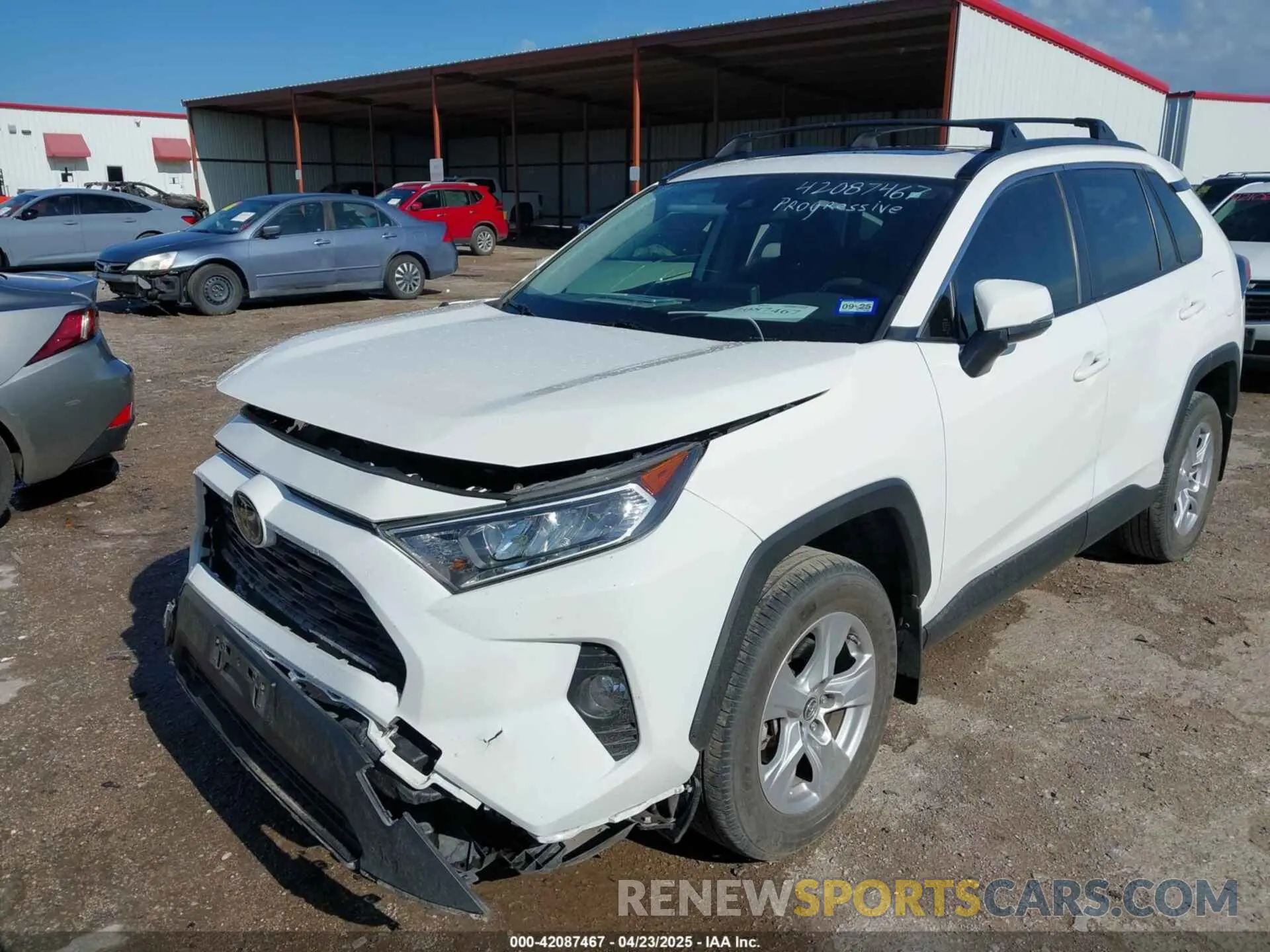 2 fotografías del automóvil dañado JTMW1RFV7KD029361 TOYOTA RAV4 2019