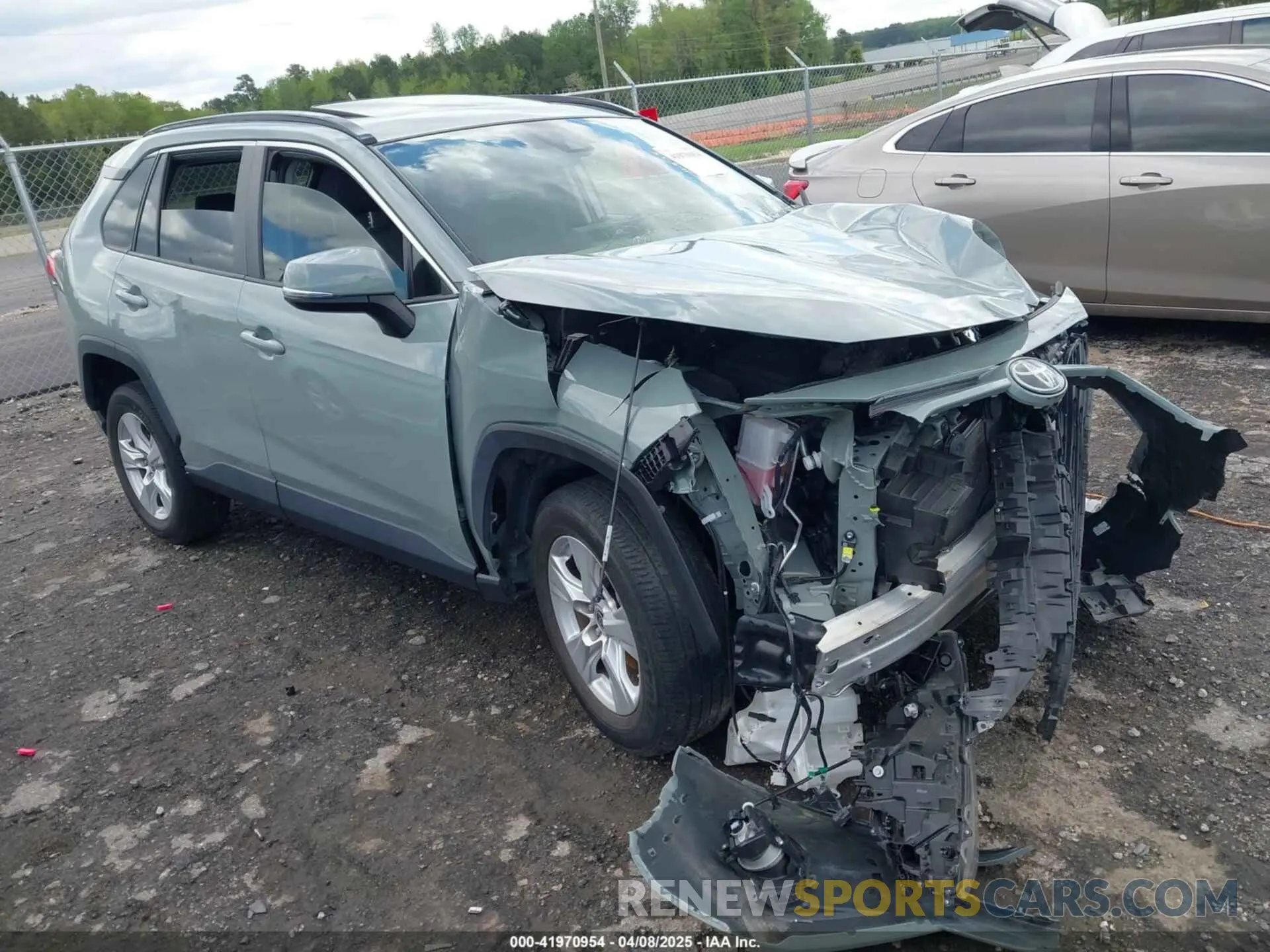 1 fotografías del automóvil dañado JTMW1RFV7KD035614 TOYOTA RAV4 2019