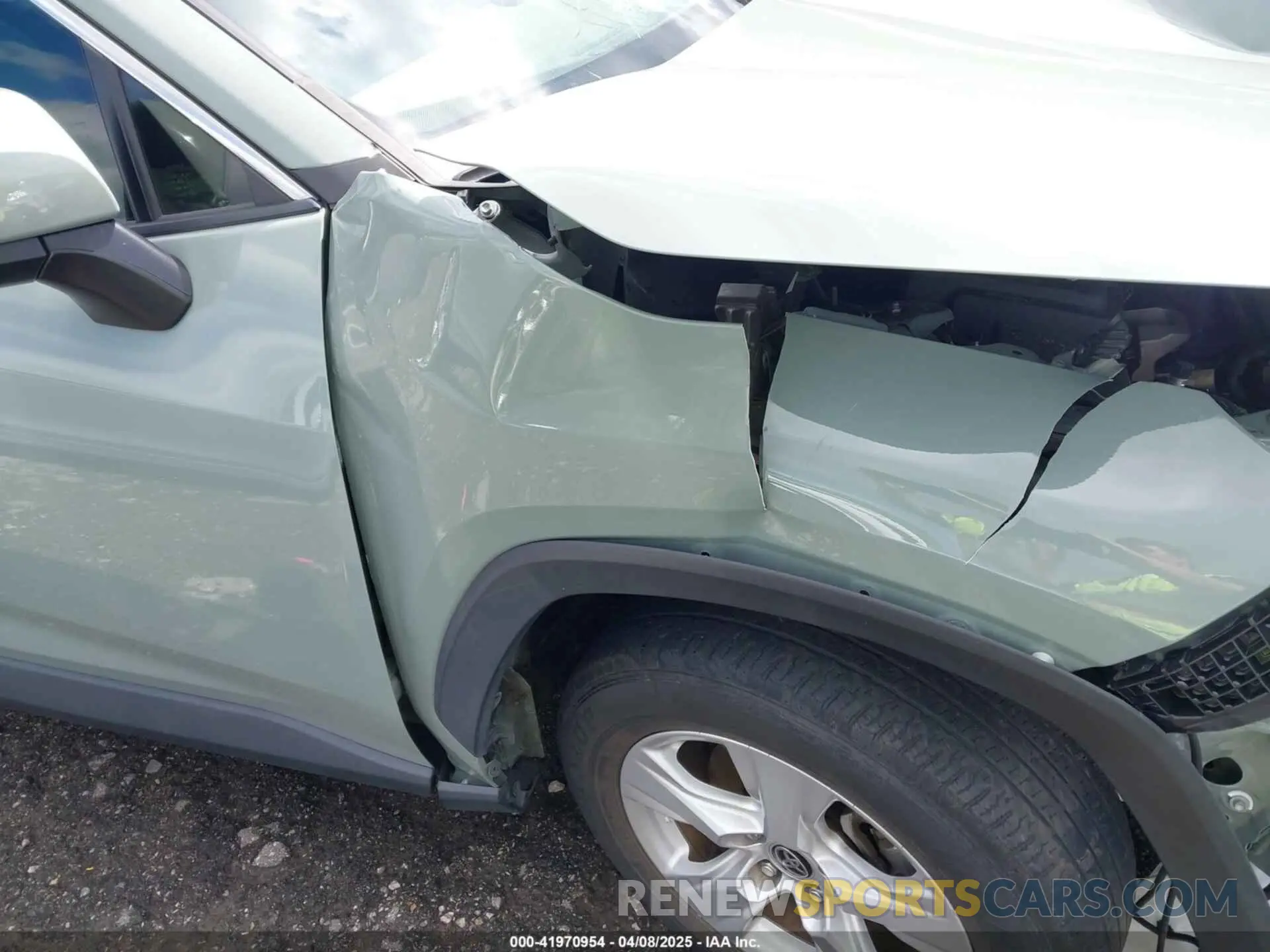 20 fotografías del automóvil dañado JTMW1RFV7KD035614 TOYOTA RAV4 2019