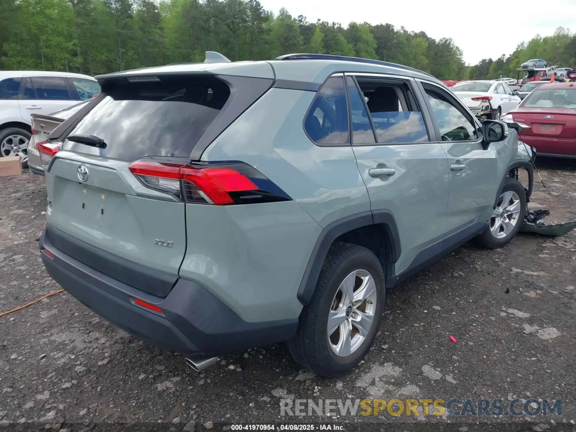 4 fotografías del automóvil dañado JTMW1RFV7KD035614 TOYOTA RAV4 2019