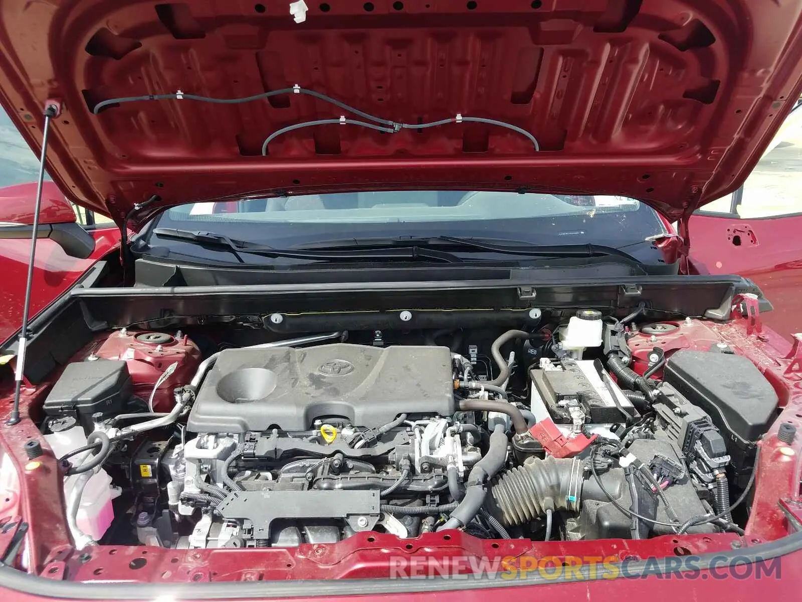 7 fotografías del automóvil dañado JTMW1RFV7KD035841 TOYOTA RAV4 2019