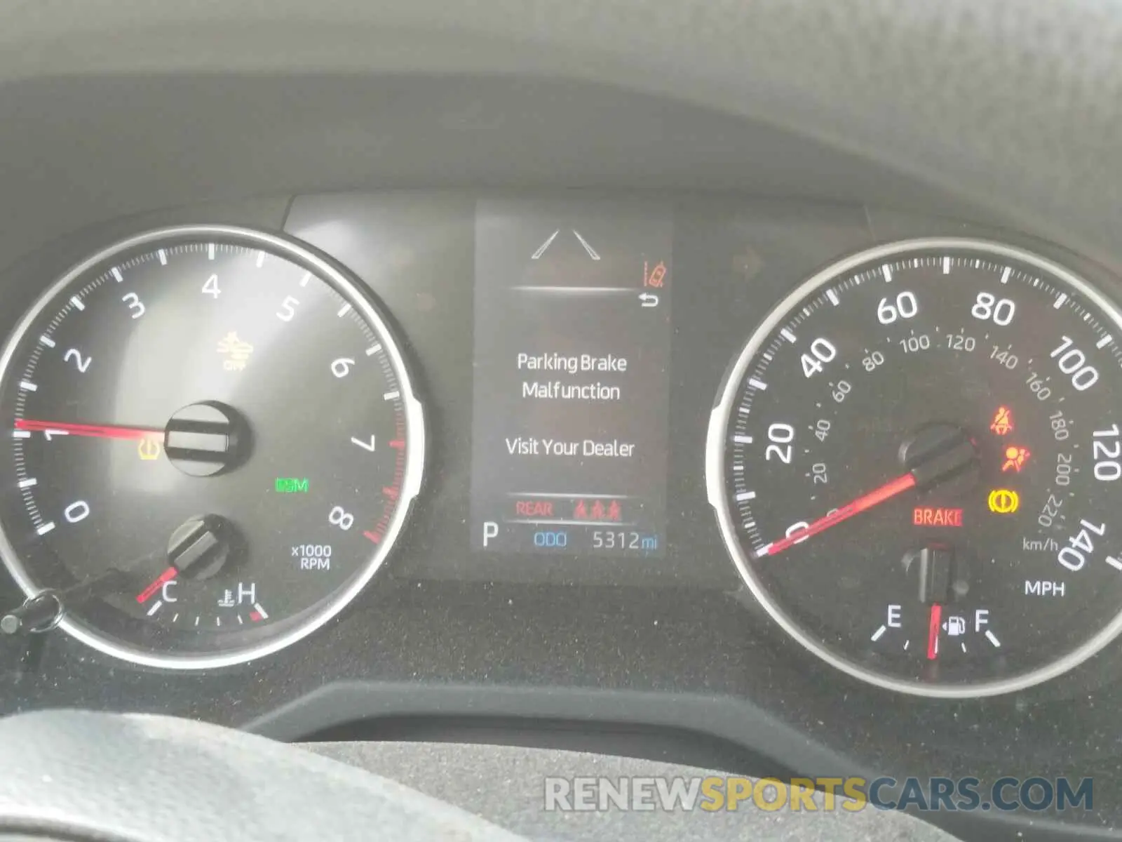 8 fotografías del automóvil dañado JTMW1RFV7KD035841 TOYOTA RAV4 2019