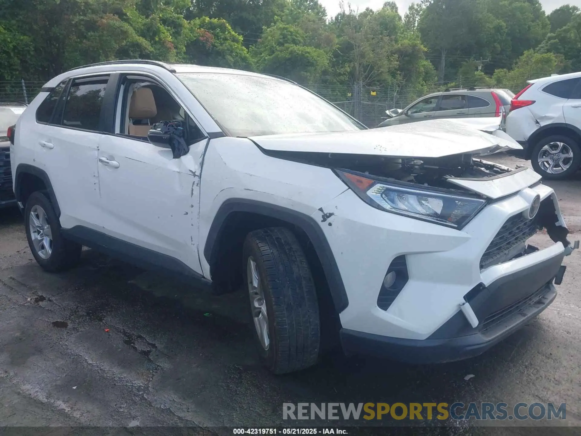 1 fotografías del automóvil dañado JTMW1RFV7KD041736 TOYOTA RAV4 2019
