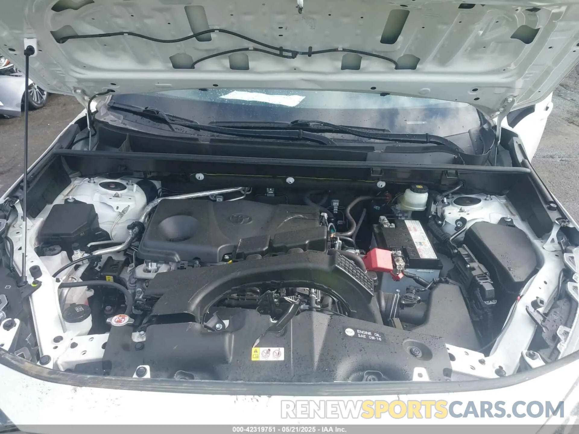 10 fotografías del automóvil dañado JTMW1RFV7KD041736 TOYOTA RAV4 2019