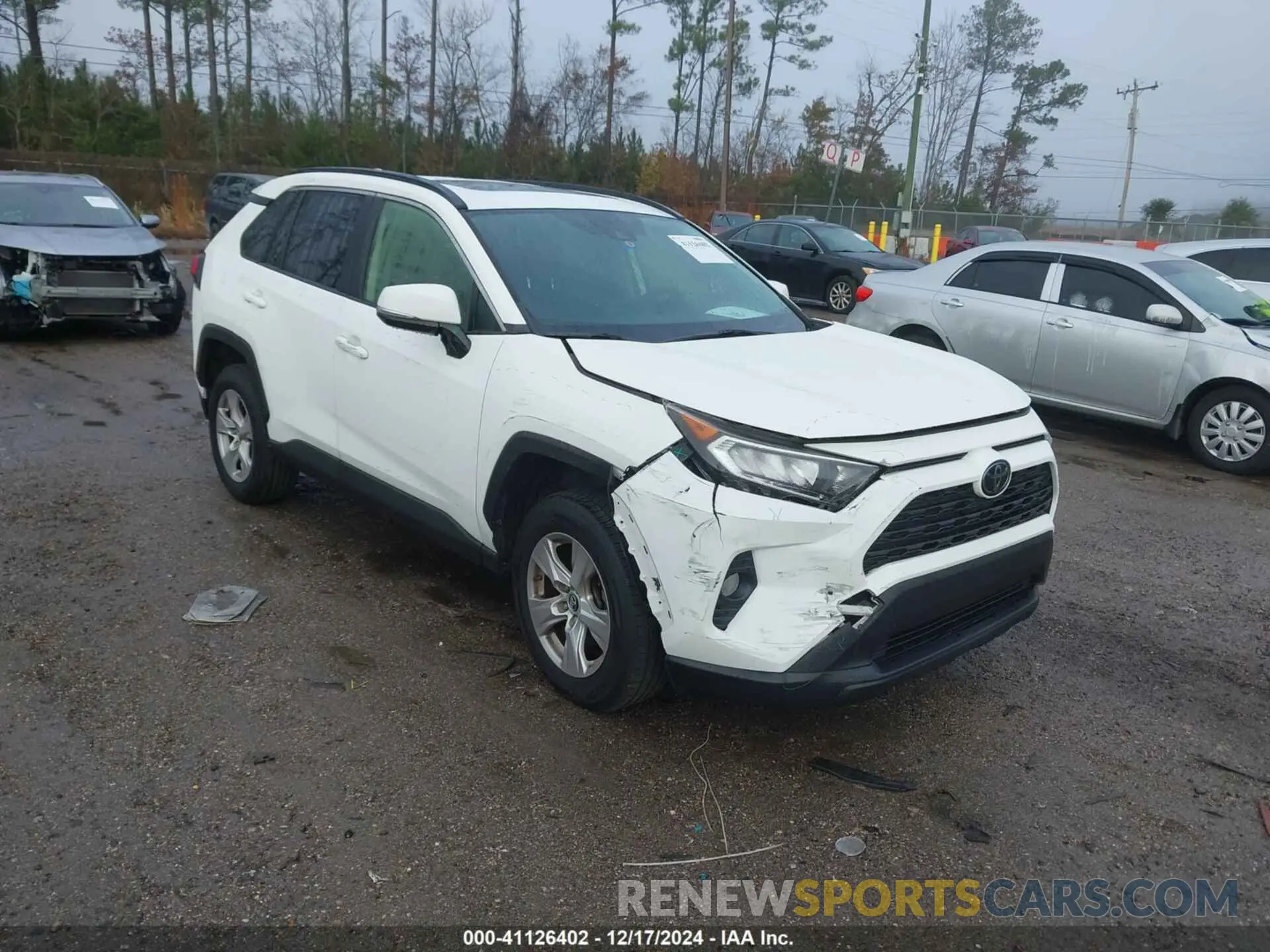 1 fotografías del automóvil dañado JTMW1RFV8KD006767 TOYOTA RAV4 2019