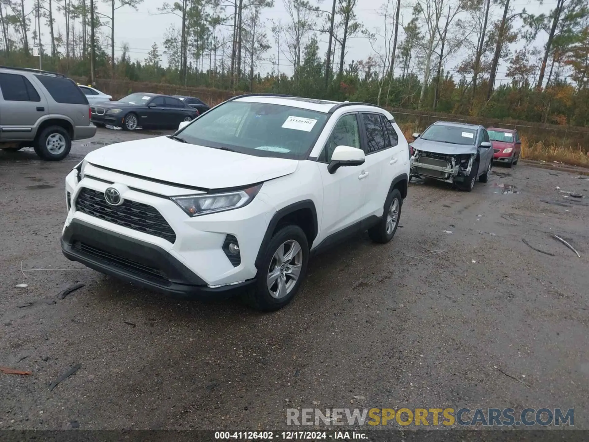 2 fotografías del automóvil dañado JTMW1RFV8KD006767 TOYOTA RAV4 2019