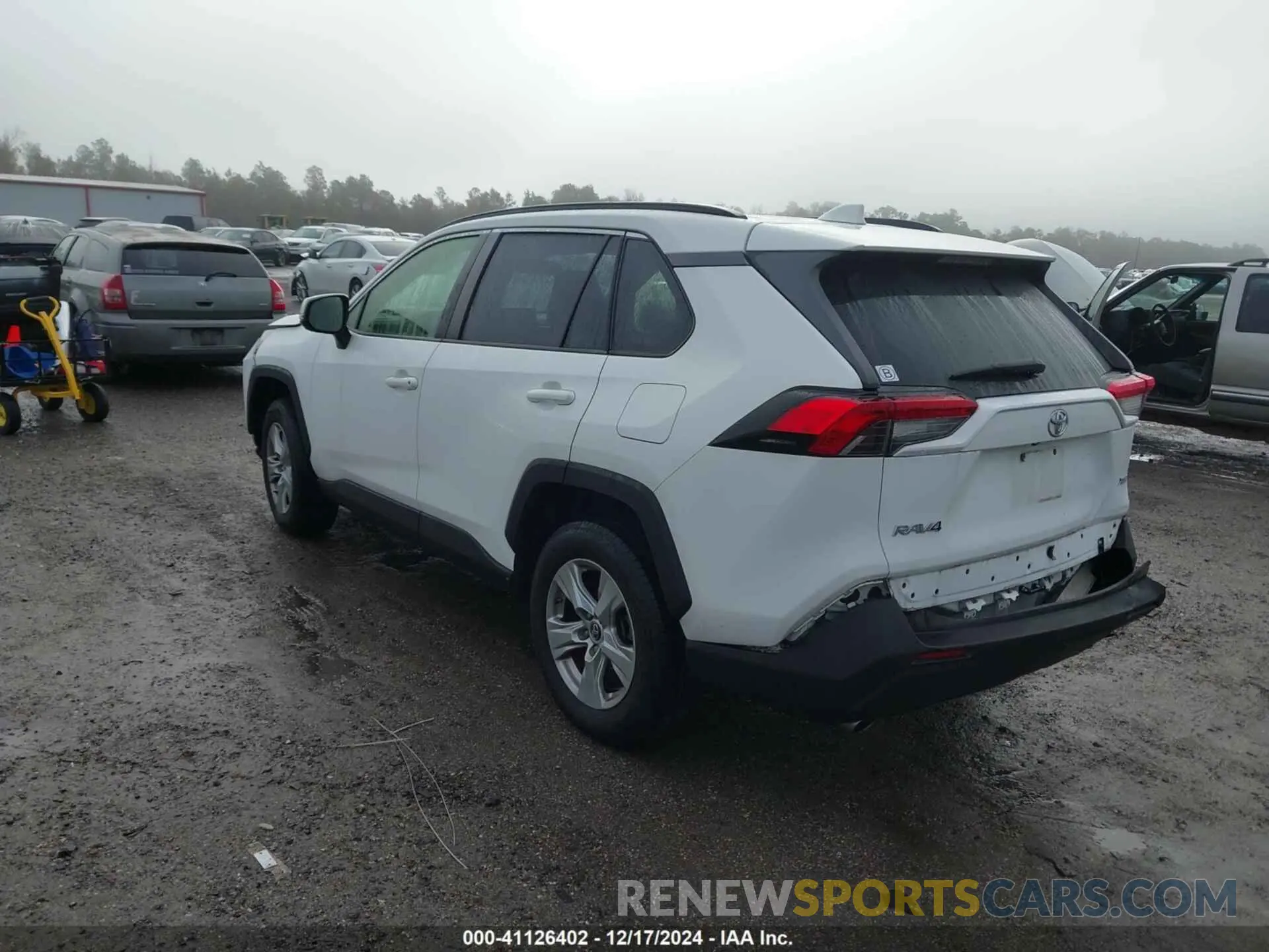 3 fotografías del automóvil dañado JTMW1RFV8KD006767 TOYOTA RAV4 2019