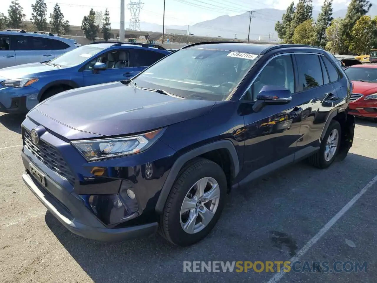 1 fotografías del automóvil dañado JTMW1RFV8KD012701 TOYOTA RAV4 2019