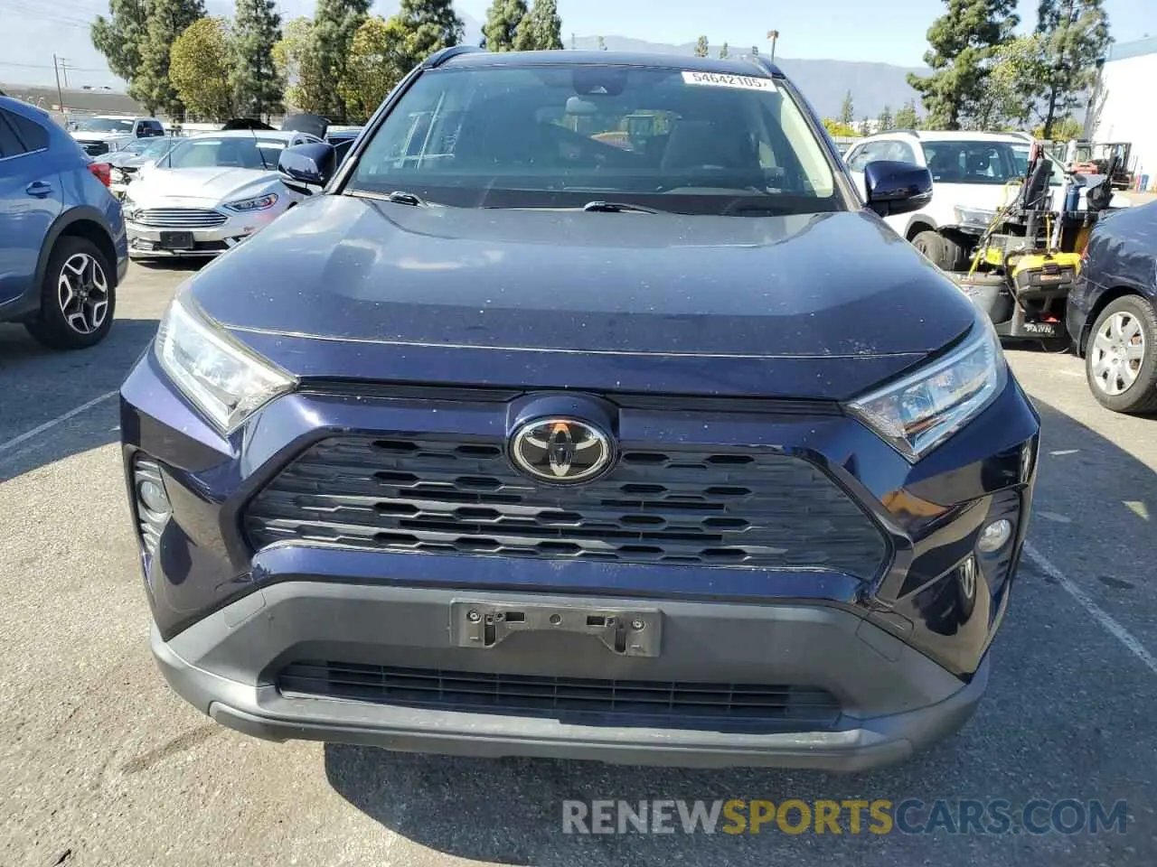5 fotografías del automóvil dañado JTMW1RFV8KD012701 TOYOTA RAV4 2019