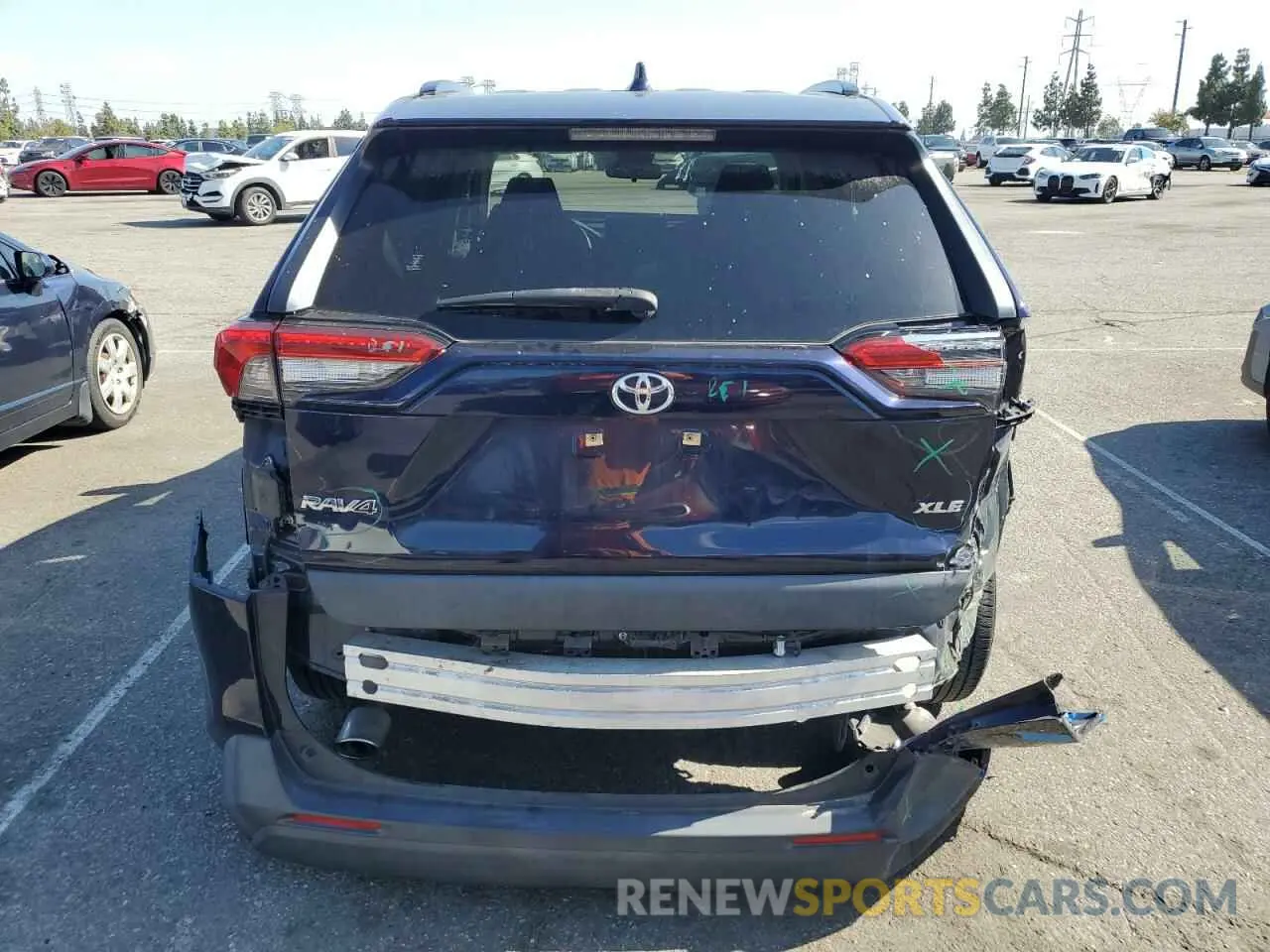 6 fotografías del automóvil dañado JTMW1RFV8KD012701 TOYOTA RAV4 2019