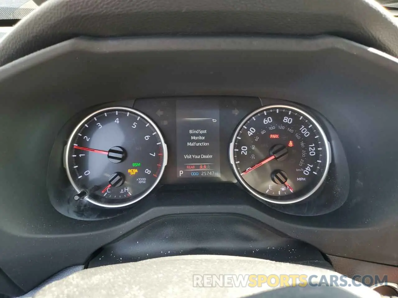 9 fotografías del automóvil dañado JTMW1RFV8KD012701 TOYOTA RAV4 2019