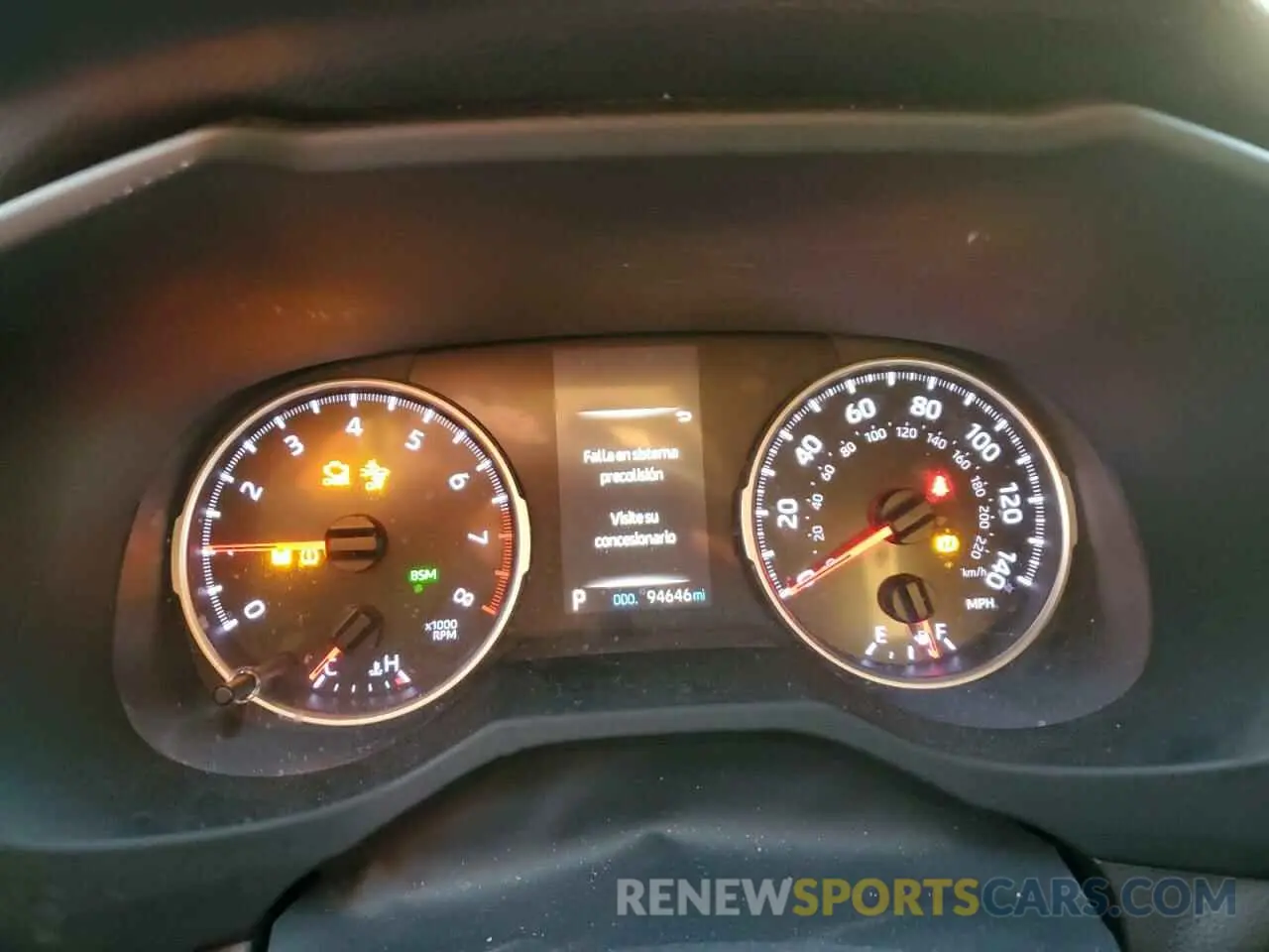 9 fotografías del automóvil dañado JTMW1RFV8KD018143 TOYOTA RAV4 2019