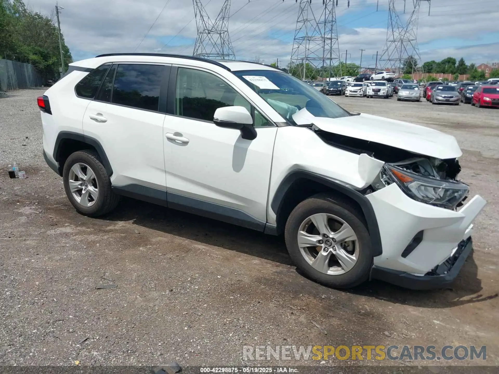 1 fotografías del automóvil dañado JTMW1RFV8KD032916 TOYOTA RAV4 2019