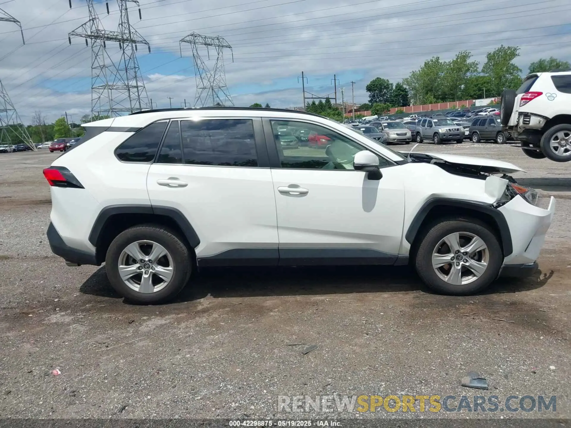 14 fotografías del automóvil dañado JTMW1RFV8KD032916 TOYOTA RAV4 2019