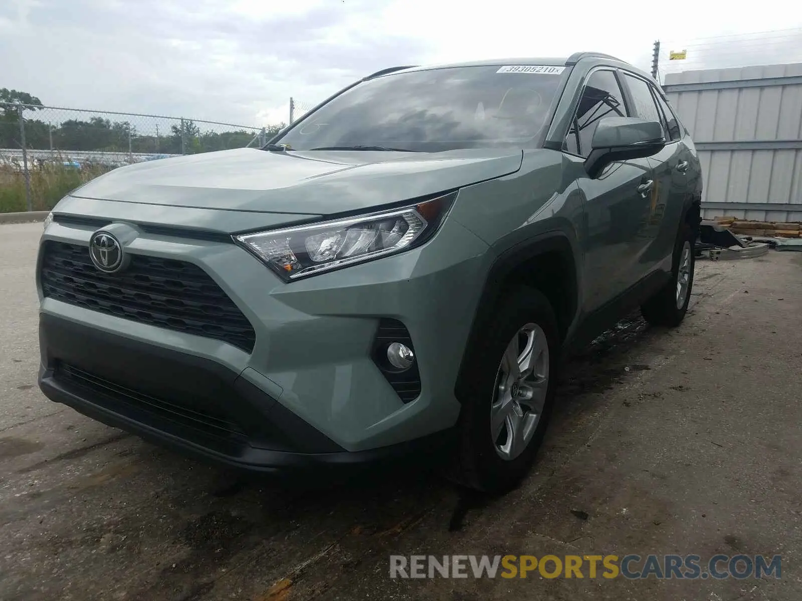 2 fotografías del automóvil dañado JTMW1RFV8KD513300 TOYOTA RAV4 2019