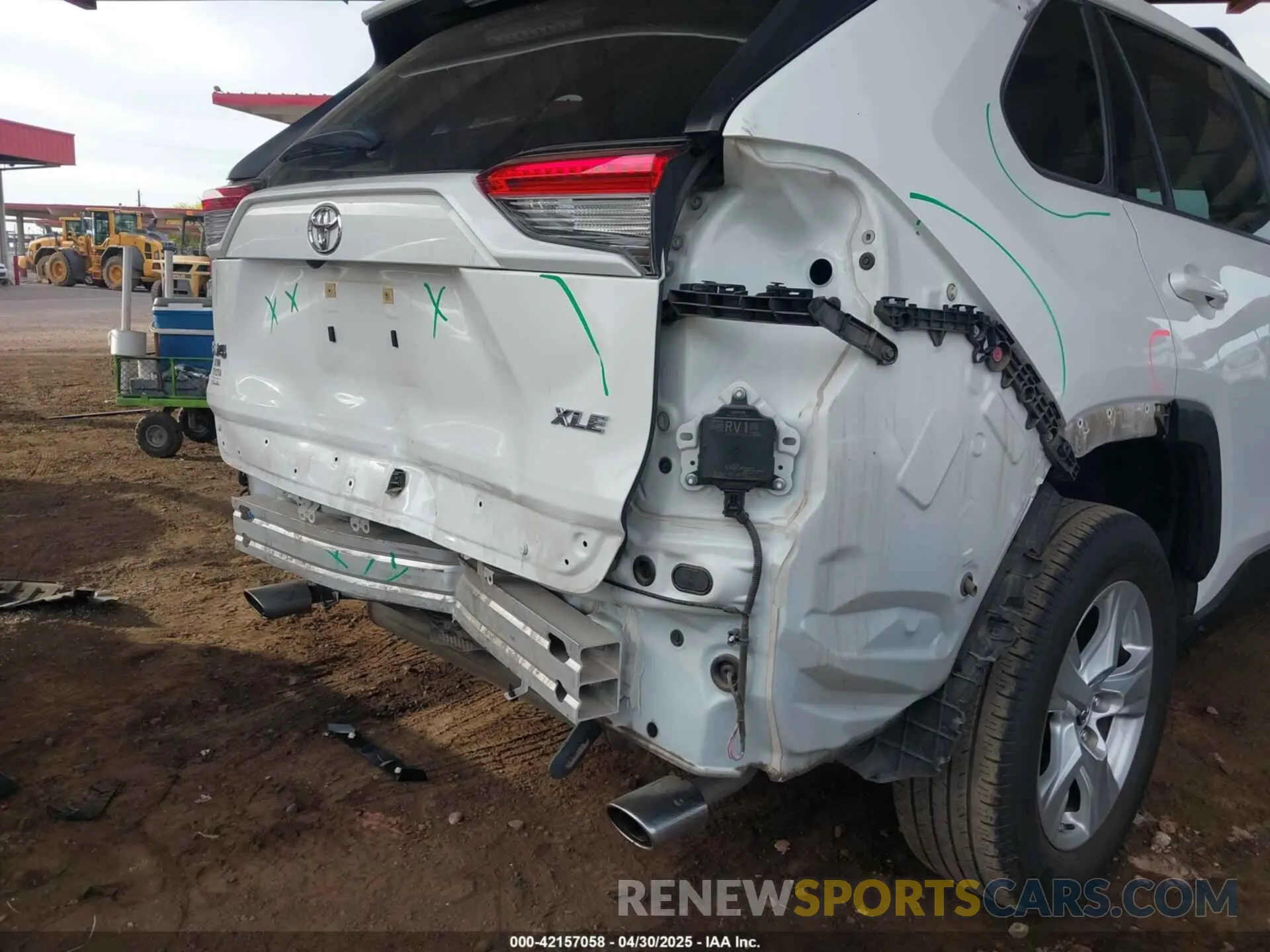 18 fotografías del automóvil dañado JTMW1RFV9KD009824 TOYOTA RAV4 2019