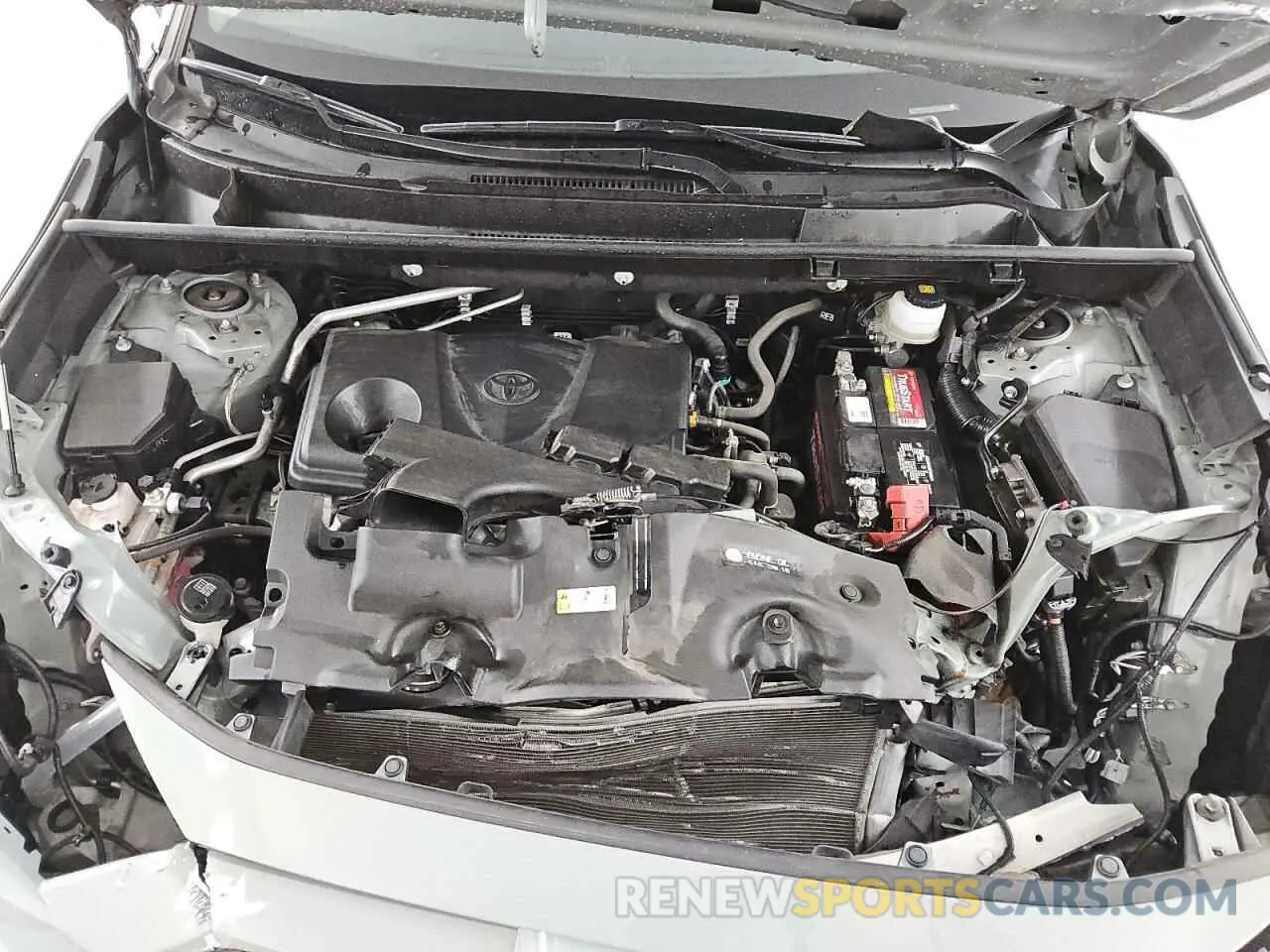 12 fotografías del automóvil dañado JTMW1RFV9KD030009 TOYOTA RAV4 2019