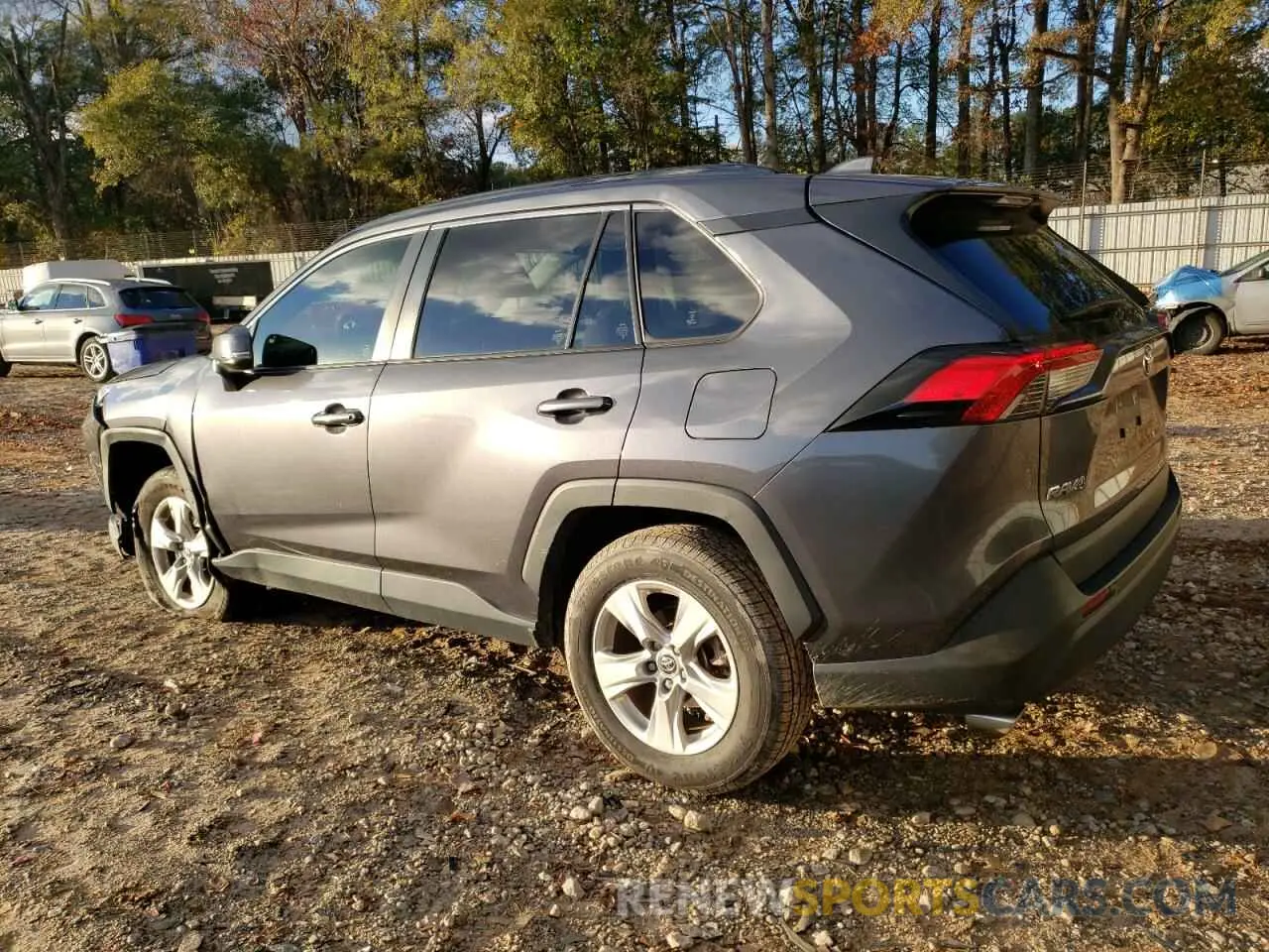 2 fotografías del automóvil dañado JTMW1RFV9KD041155 TOYOTA RAV4 2019