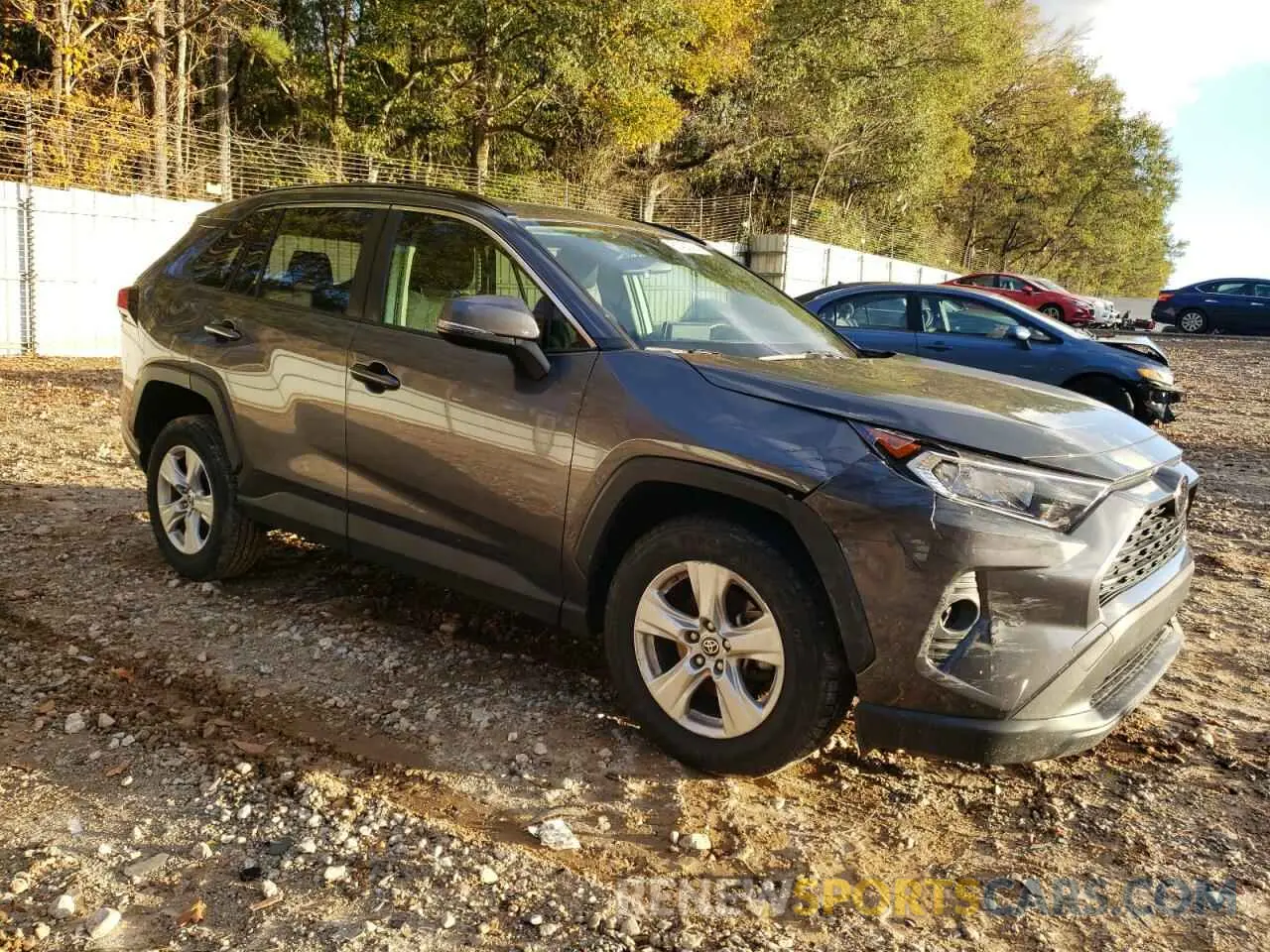 4 fotografías del automóvil dañado JTMW1RFV9KD041155 TOYOTA RAV4 2019