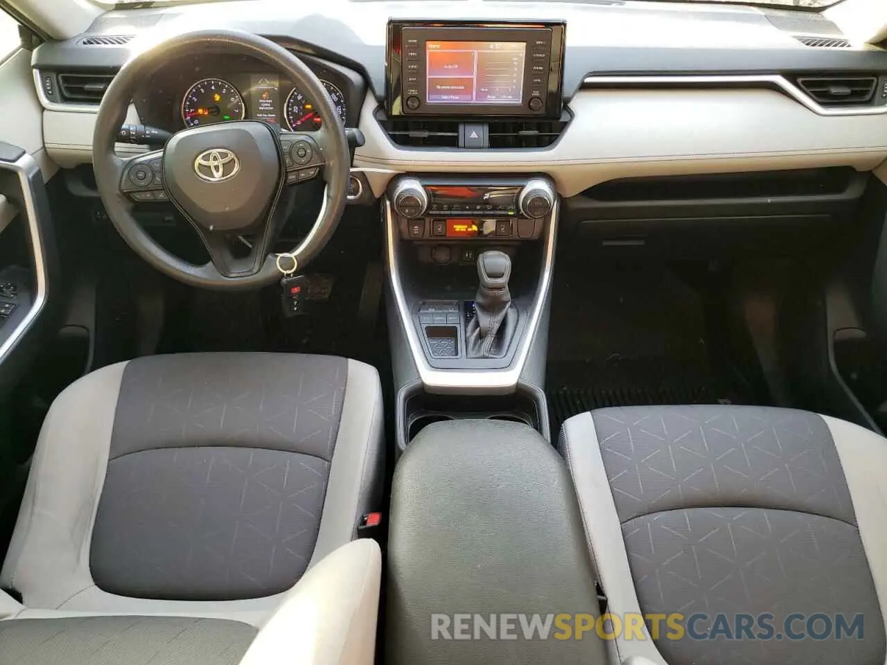 8 fotografías del automóvil dañado JTMW1RFV9KD041155 TOYOTA RAV4 2019
