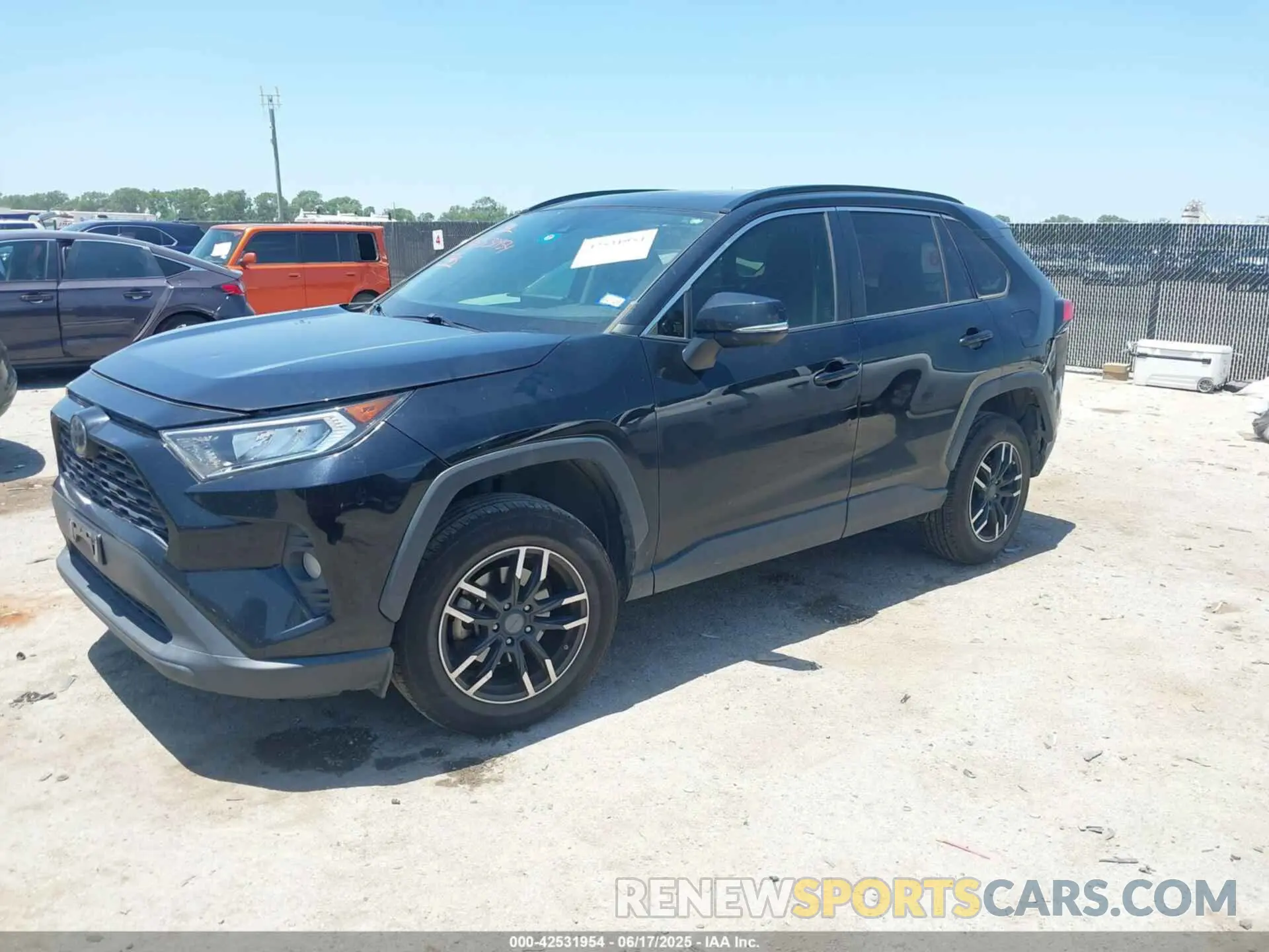 2 fotografías del automóvil dañado JTMW1RFV9KD508137 TOYOTA RAV4 2019