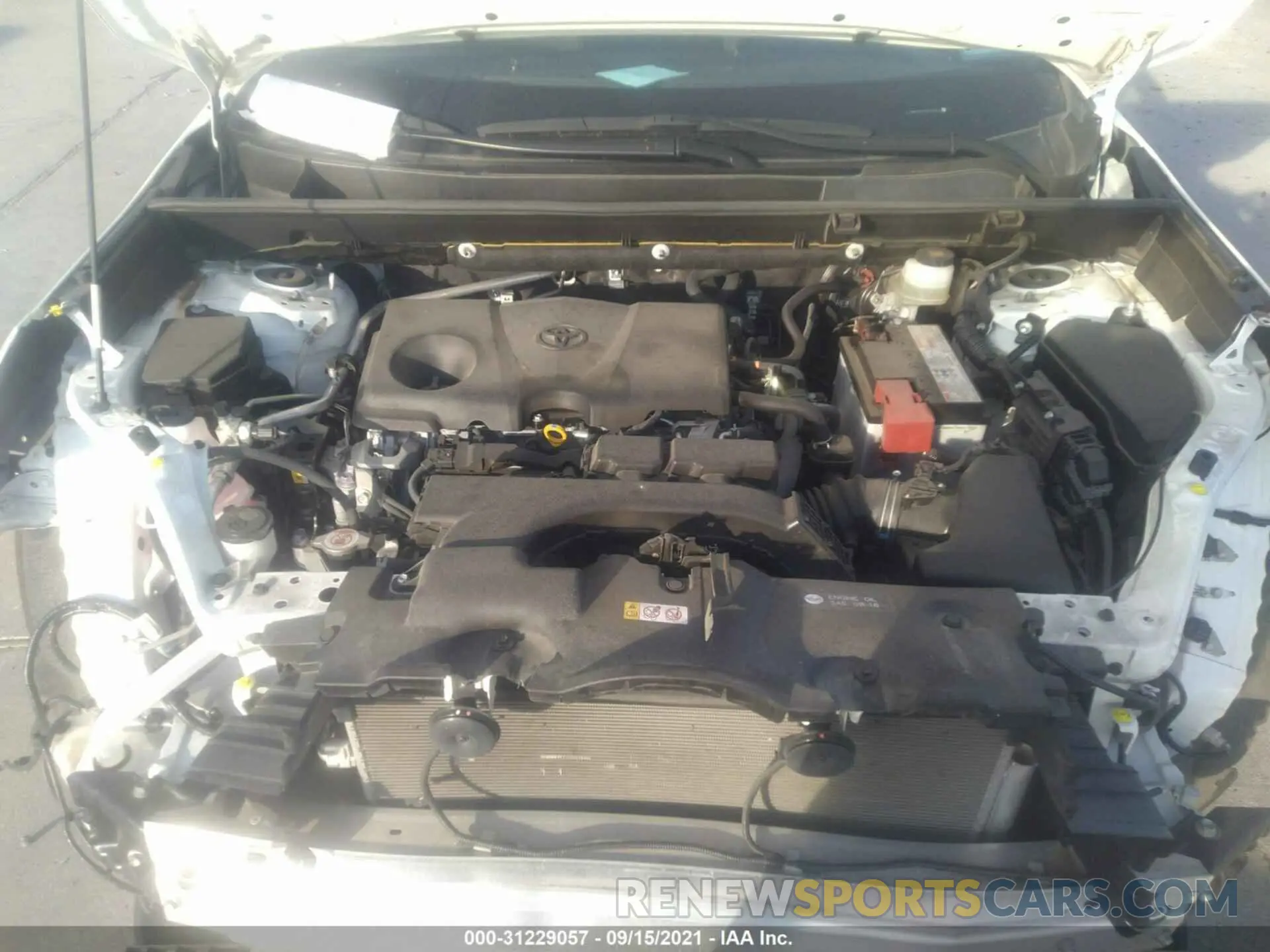 10 fotografías del automóvil dañado JTMW1RFV9KD510812 TOYOTA RAV4 2019