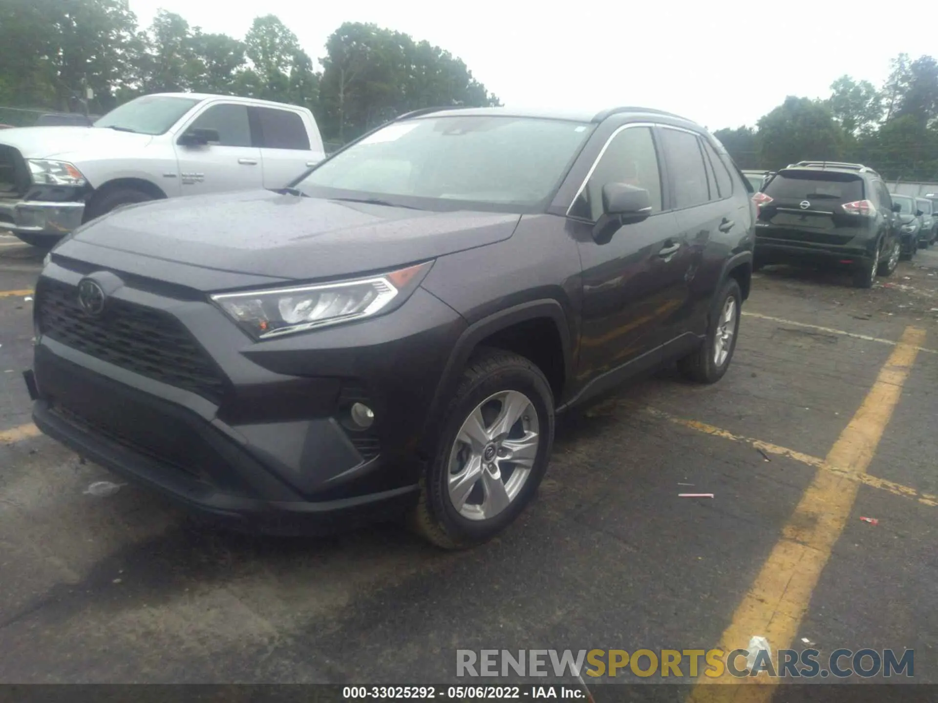2 fotografías del automóvil dañado JTMW1RFV9KJ001093 TOYOTA RAV4 2019