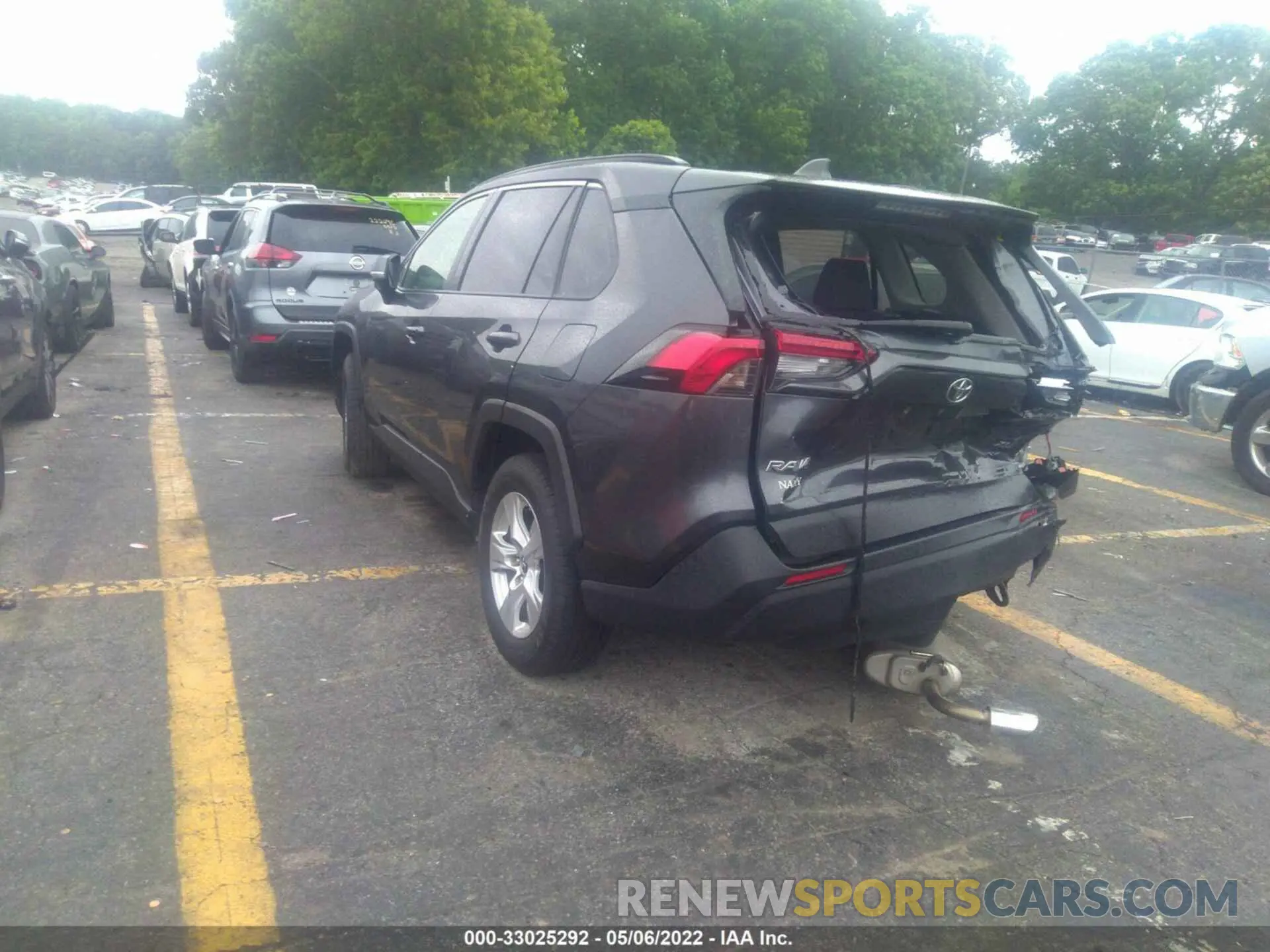 3 fotografías del automóvil dañado JTMW1RFV9KJ001093 TOYOTA RAV4 2019