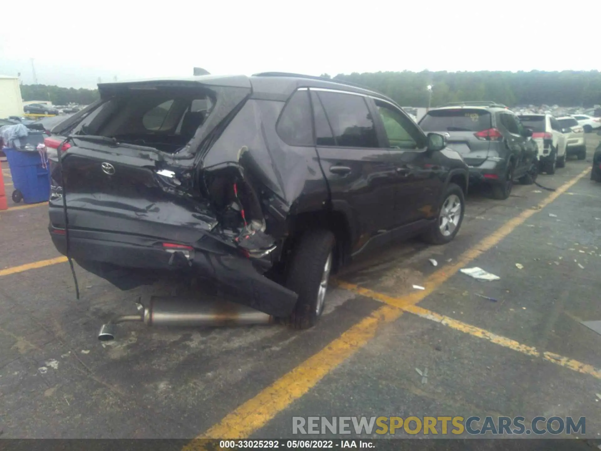 4 fotografías del automóvil dañado JTMW1RFV9KJ001093 TOYOTA RAV4 2019