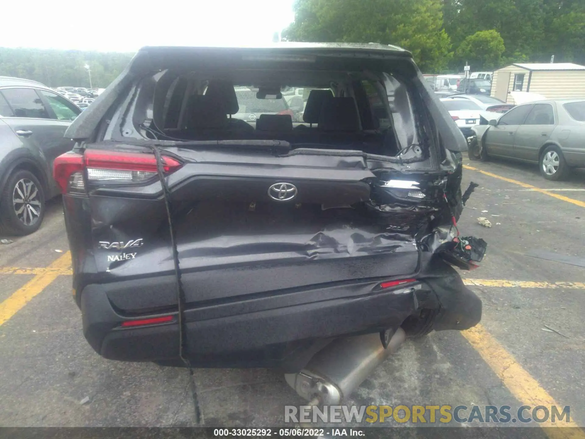 6 fotografías del automóvil dañado JTMW1RFV9KJ001093 TOYOTA RAV4 2019