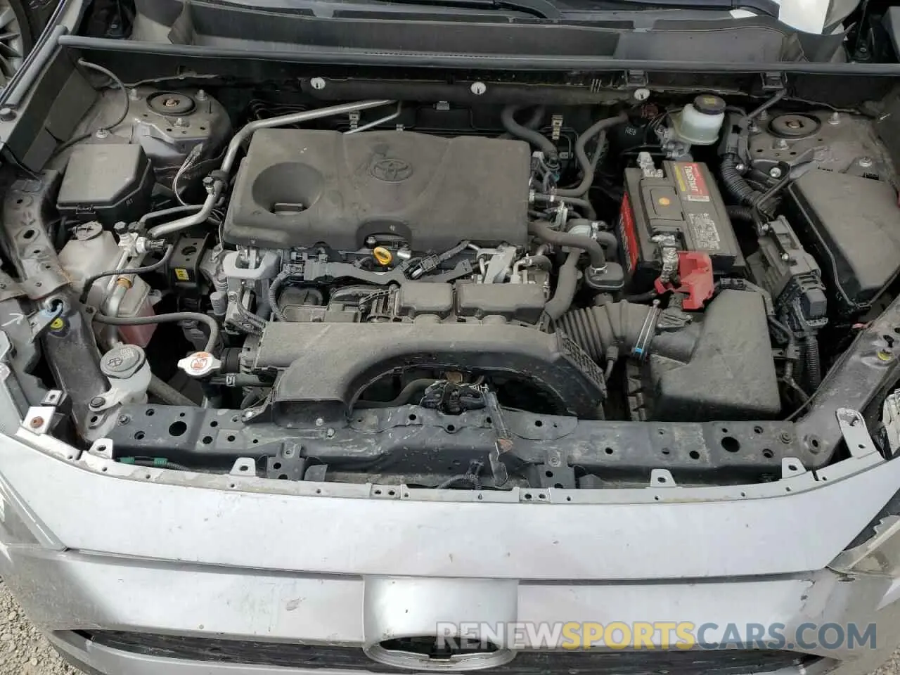 12 fotografías del automóvil dañado JTMW1RFV9KJ004138 TOYOTA RAV4 2019