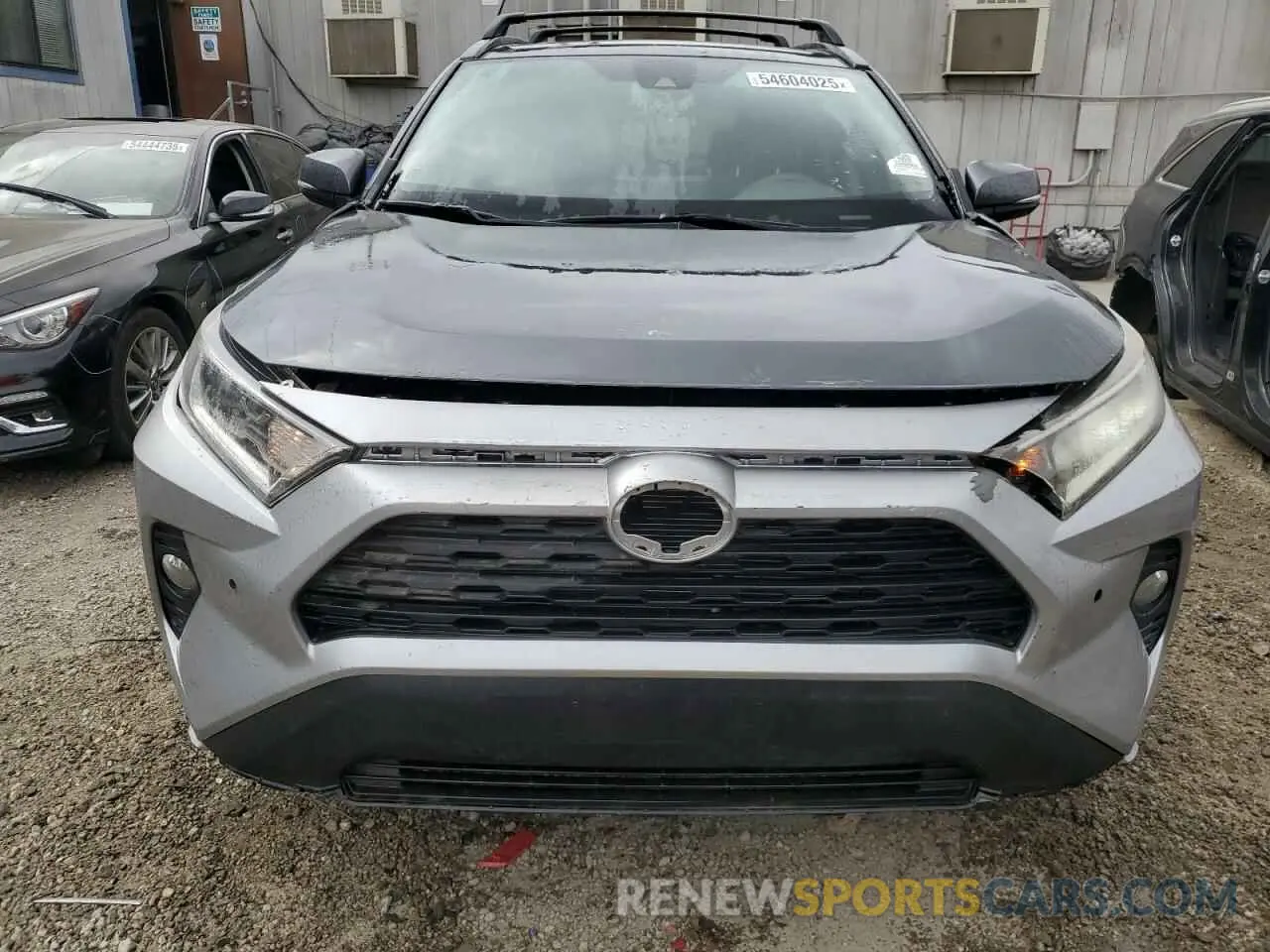 5 fotografías del automóvil dañado JTMW1RFV9KJ004138 TOYOTA RAV4 2019