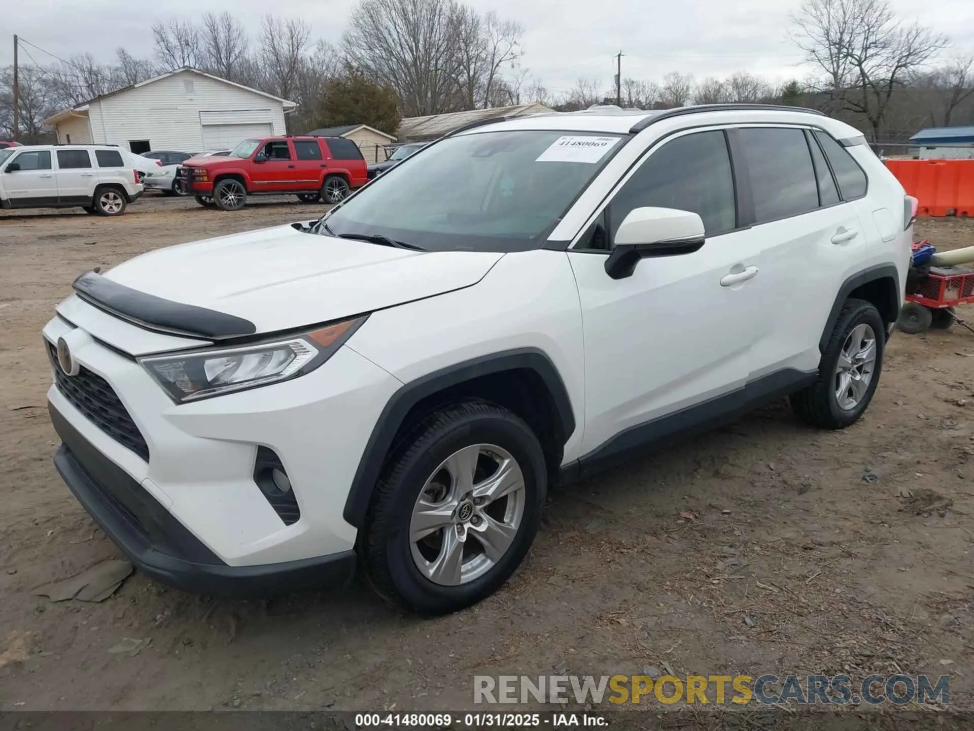 2 fotografías del automóvil dañado JTMW1RFVXKD014885 TOYOTA RAV4 2019