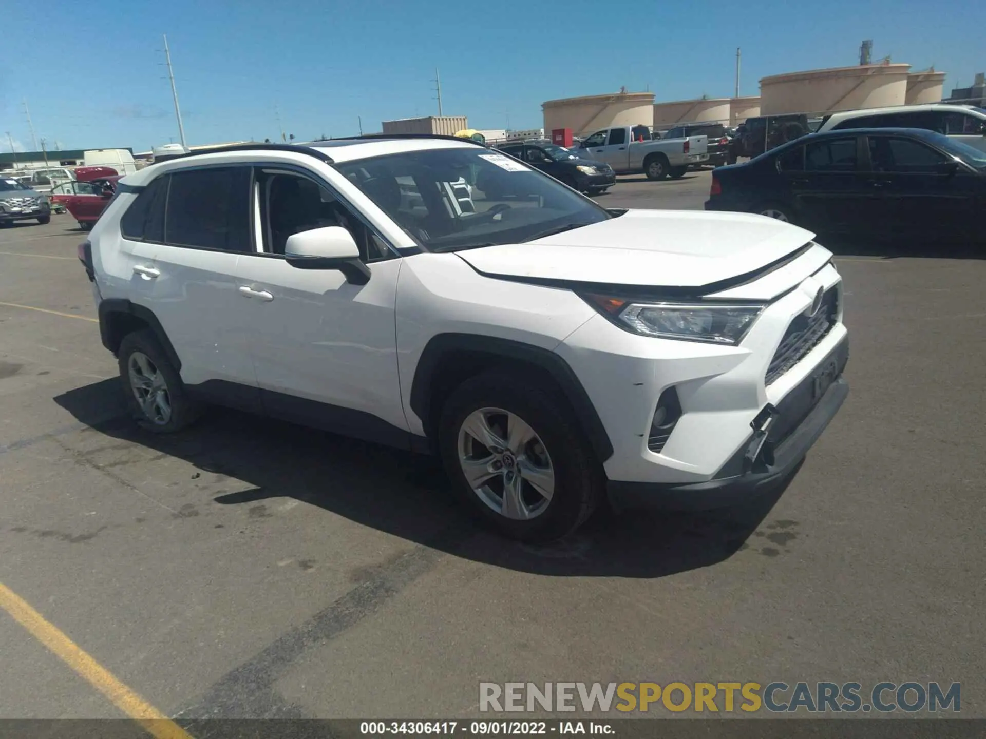 1 fotografías del automóvil dañado JTMW1RFVXKD028995 TOYOTA RAV4 2019