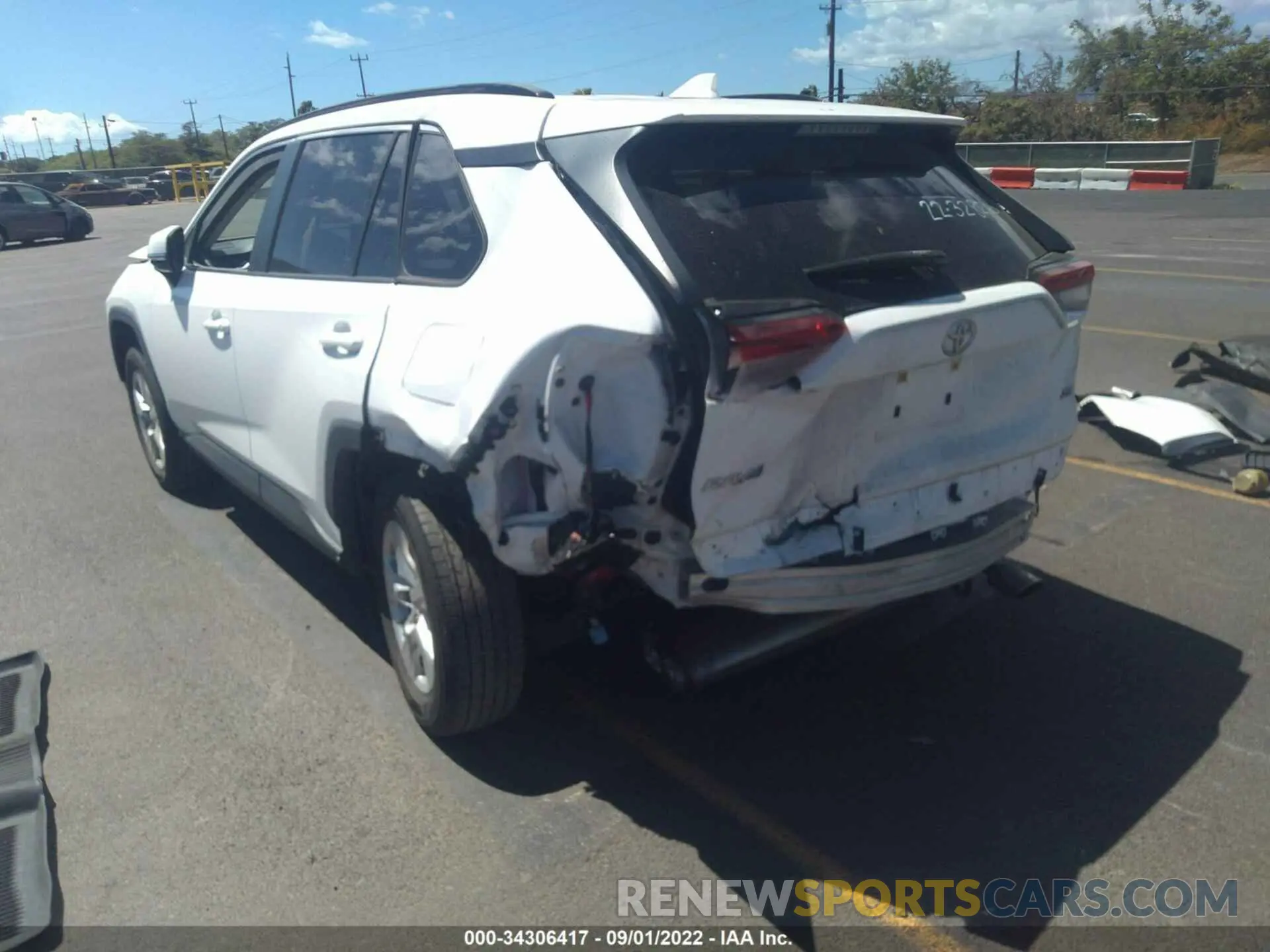 6 fotografías del automóvil dañado JTMW1RFVXKD028995 TOYOTA RAV4 2019