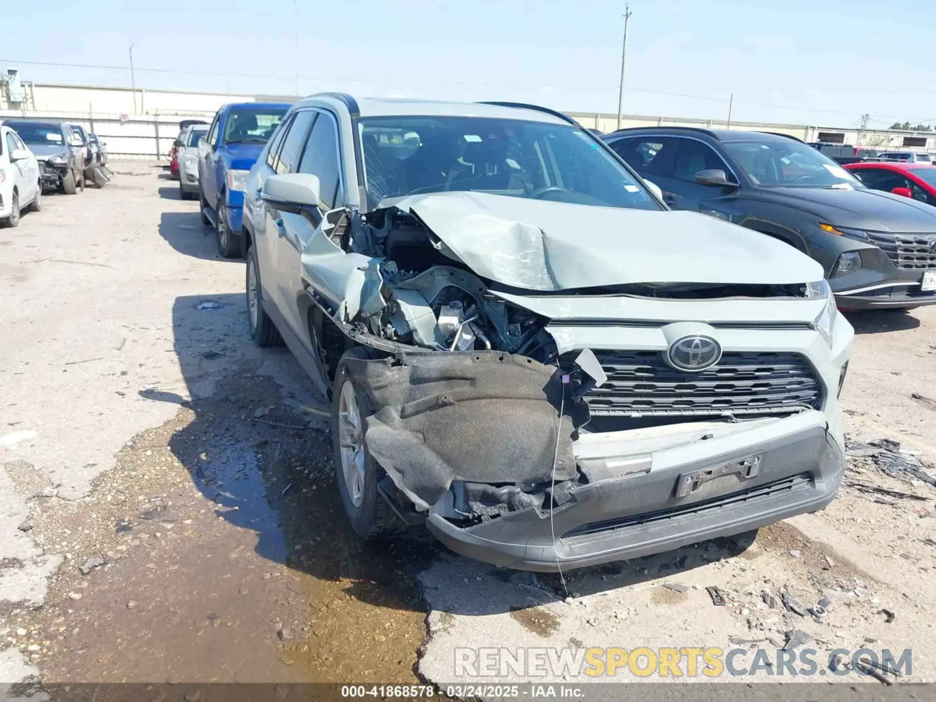 1 fotografías del automóvil dañado JTMW1RFVXKD035994 TOYOTA RAV4 2019