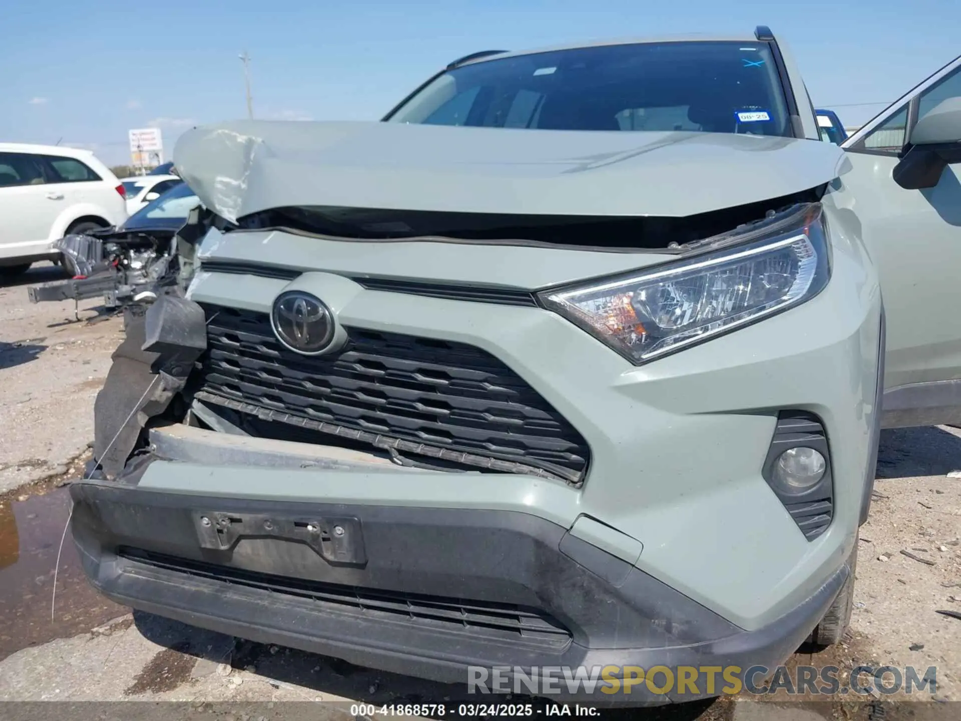 6 fotografías del automóvil dañado JTMW1RFVXKD035994 TOYOTA RAV4 2019