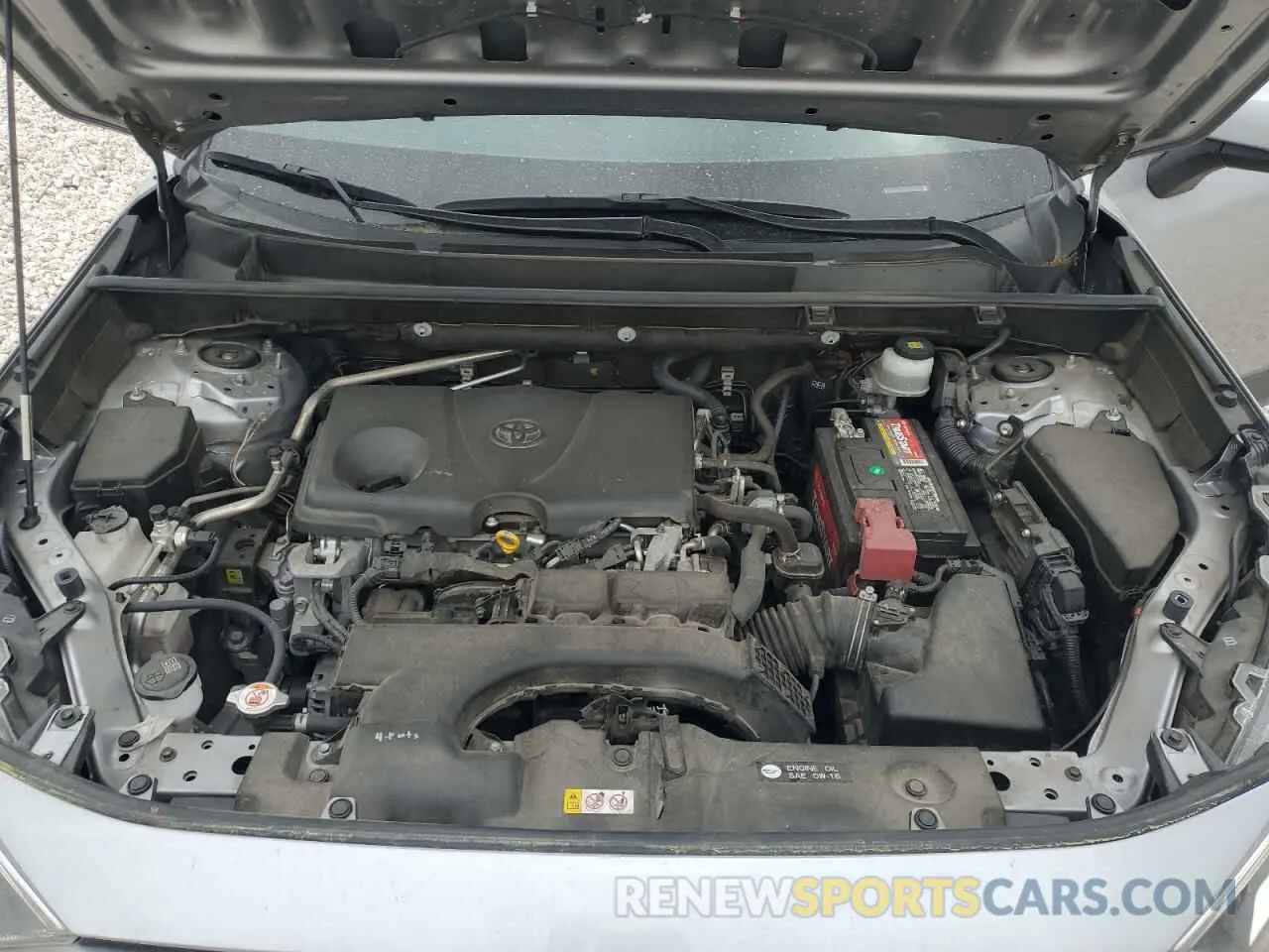 13 fotografías del automóvil dañado JTMW1RFVXKD500418 TOYOTA RAV4 2019