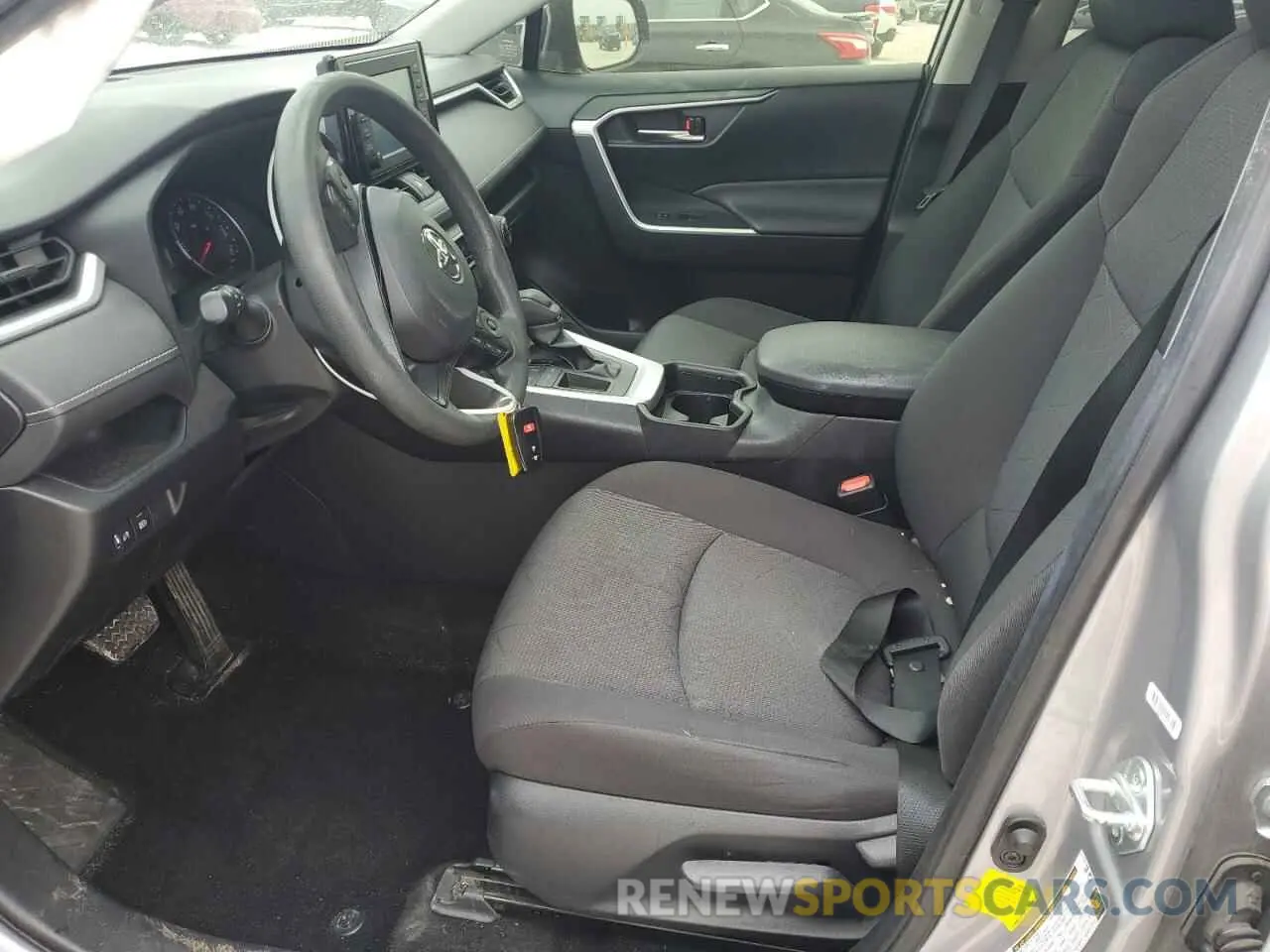 7 fotografías del automóvil dañado JTMW1RFVXKD500418 TOYOTA RAV4 2019