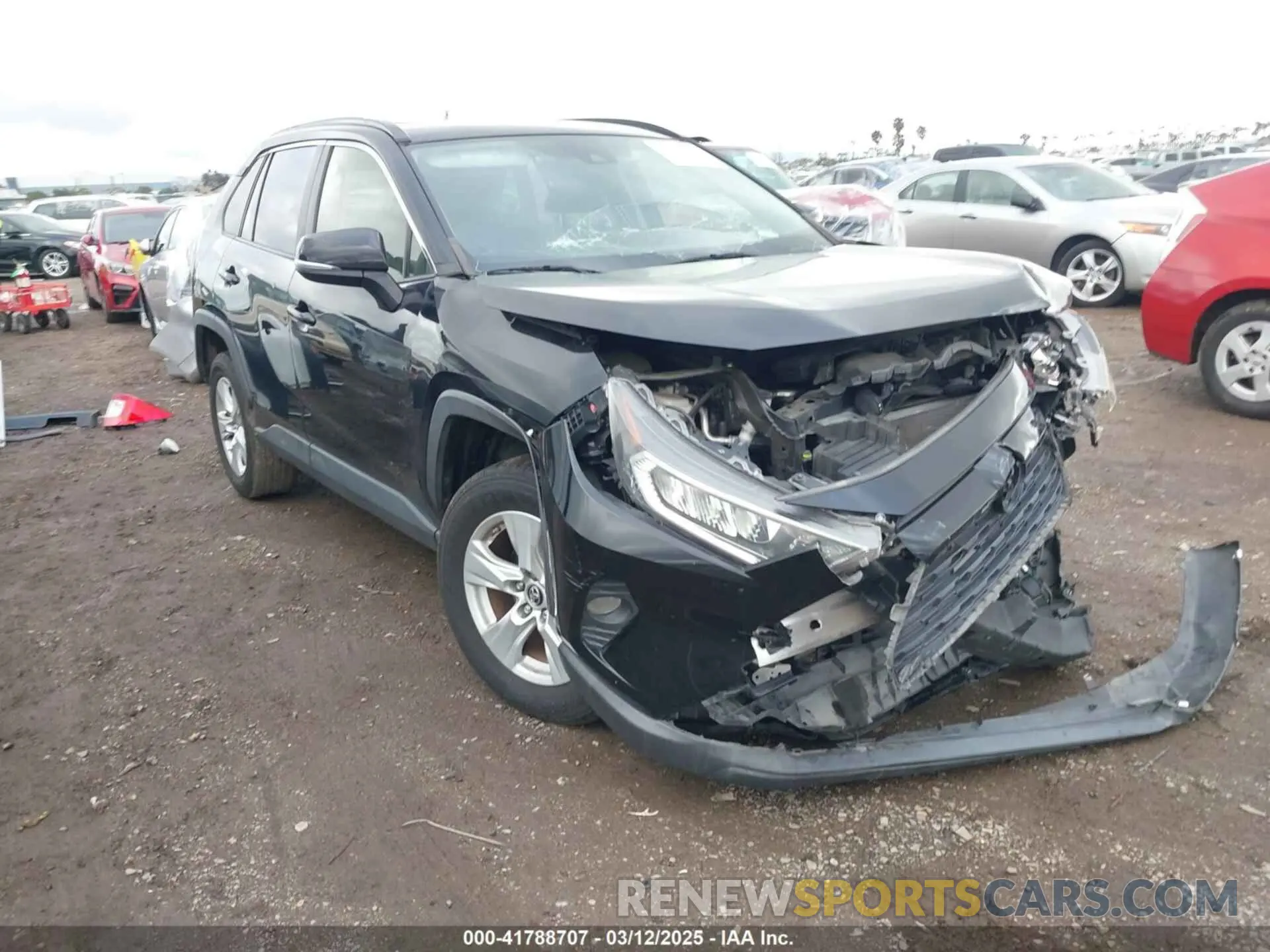 1 fotografías del automóvil dañado JTMW1RFVXKD502802 TOYOTA RAV4 2019