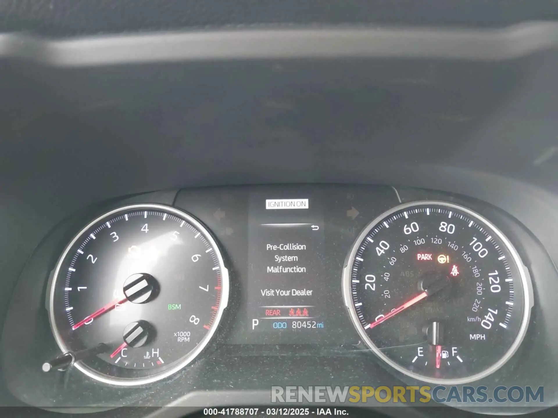 7 fotografías del automóvil dañado JTMW1RFVXKD502802 TOYOTA RAV4 2019