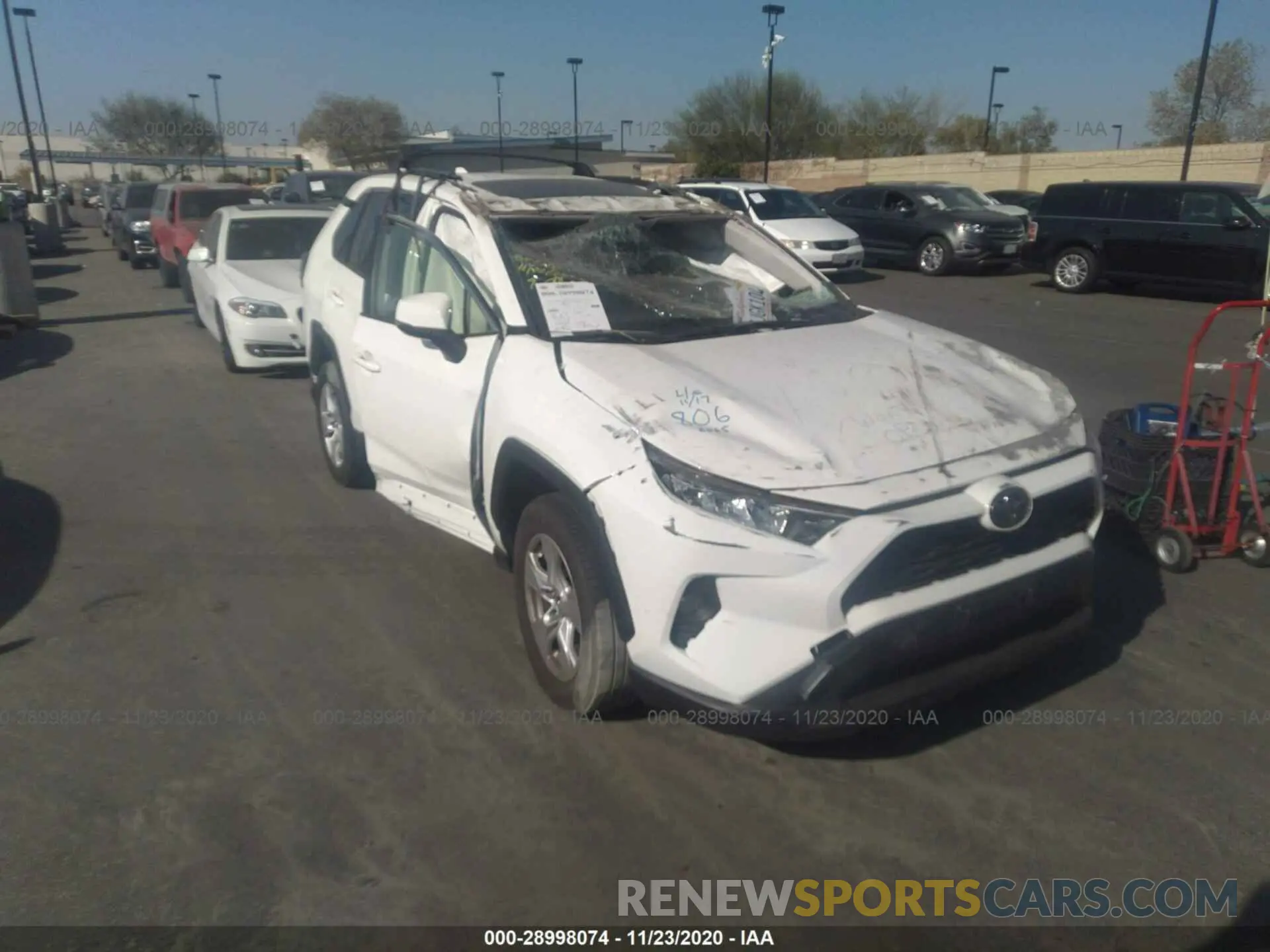 1 fotografías del automóvil dañado JTMW1RFVXKD508065 TOYOTA RAV4 2019
