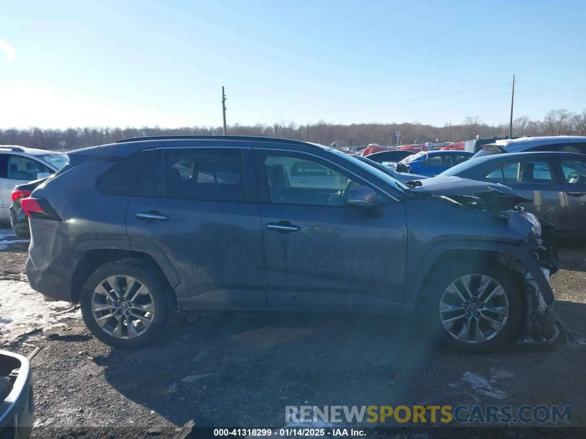13 fotografías del automóvil dañado JTMY1RFV0KD009736 TOYOTA RAV4 2019