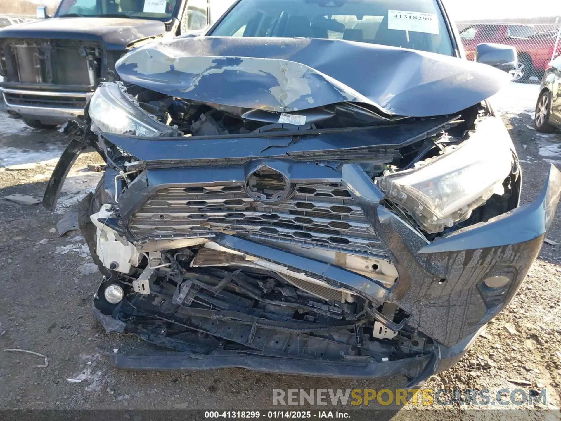 6 fotografías del automóvil dañado JTMY1RFV0KD009736 TOYOTA RAV4 2019